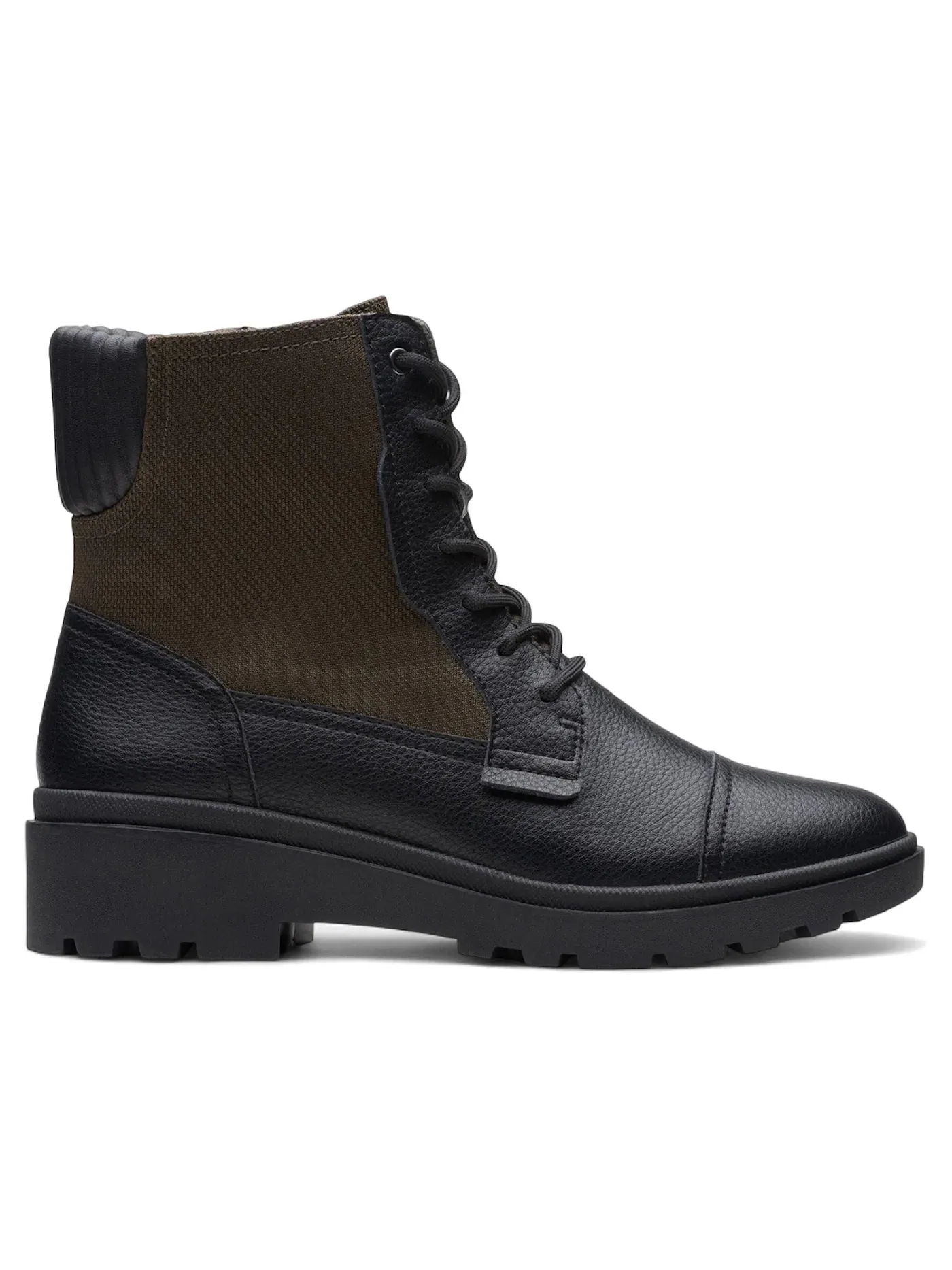 Женские ботинки из кожи Clarks Calla Charm — изображение 1 из 1, черный