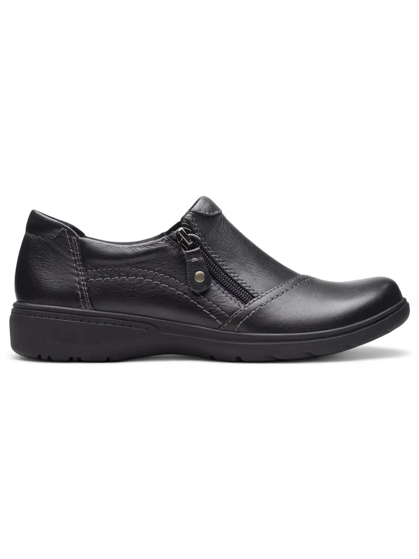 Женские оксфорды из кожи с моделью Clarks Carleigh Ray — изображение 1 из 1, черный
