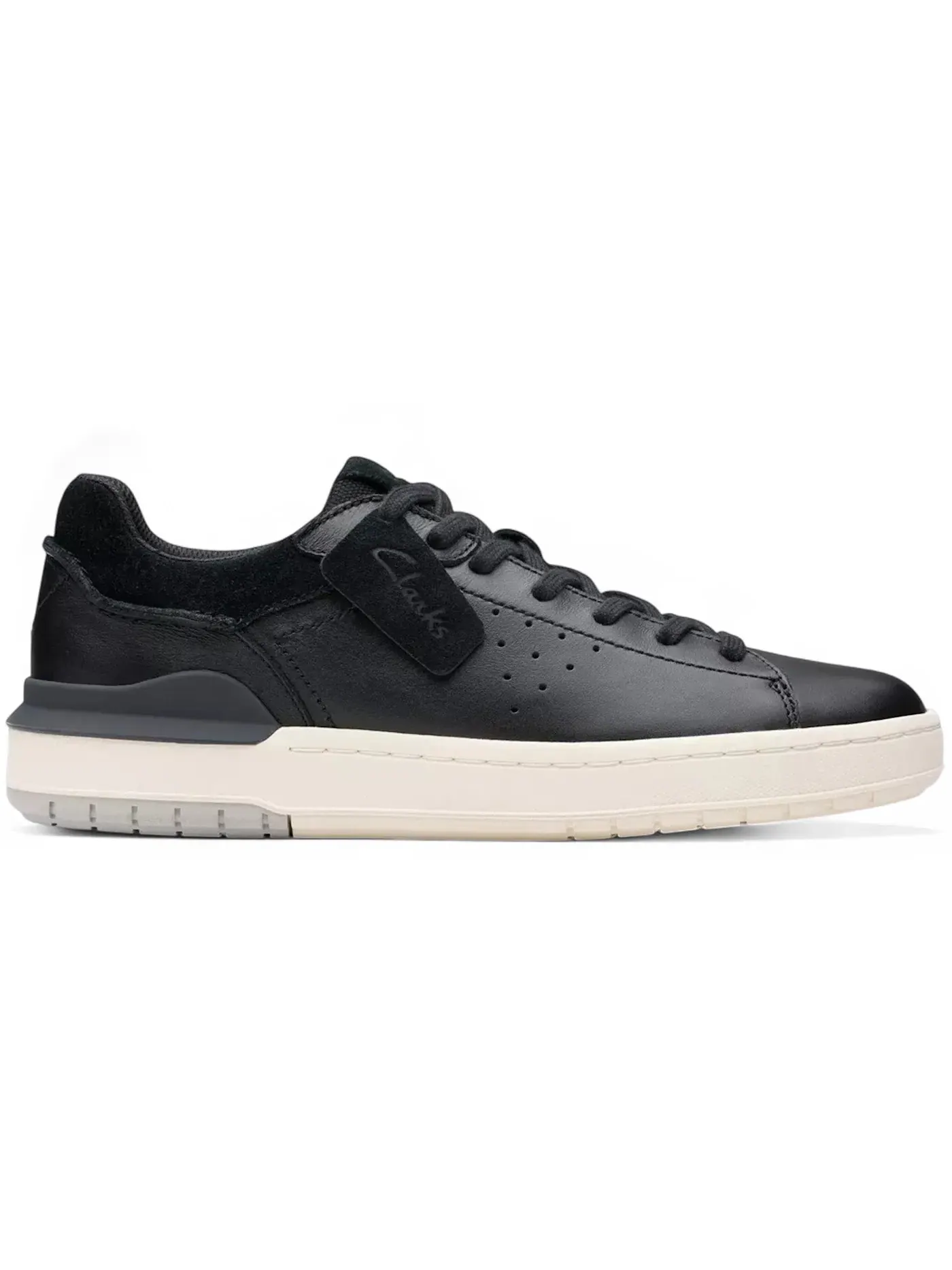 Мужские кроссовки Lifestyle Clarks Courtlite 2 Run — изображение 1 из 1, черный