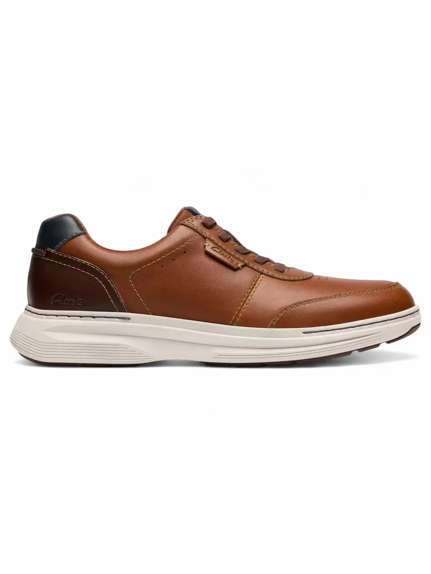 Мужские оксфорды из кожи Clarks Craftwell Lace — изображение 1 из 1, бежевый