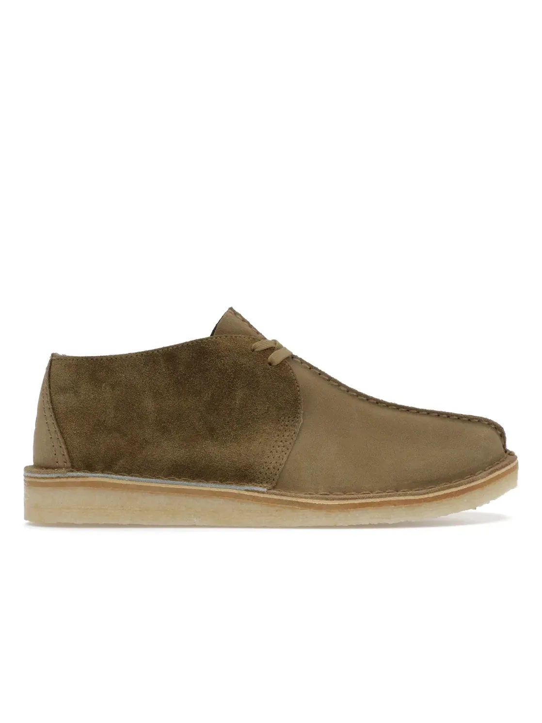 Мужские оксфорды с замшевым верхом Clarks Desert Trek — изображение 1 из 4, темный оливковый