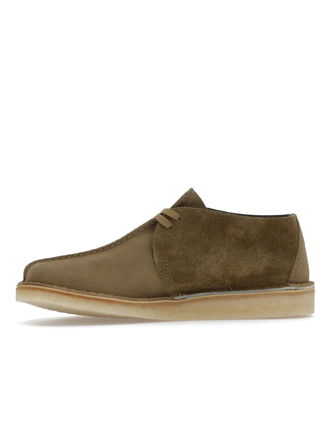 Мужские оксфорды с замшевым верхом Clarks Desert Trek — изображение 3 из 4, темный оливковый