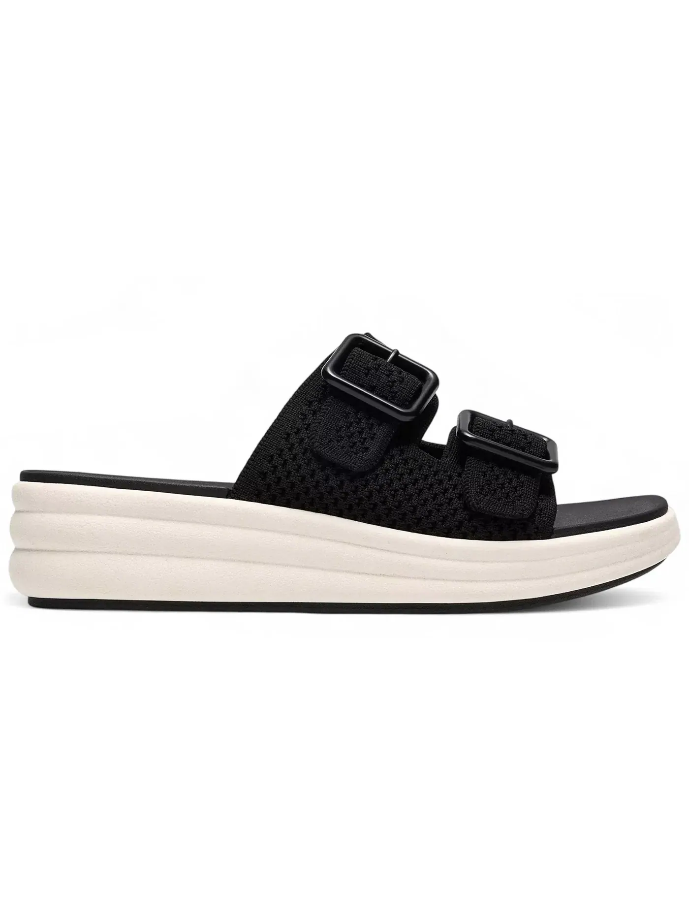 Женские кроссовки Lifestyle с кожаным верхом Clarks Drift Faye — изображение 1 из 1, черный