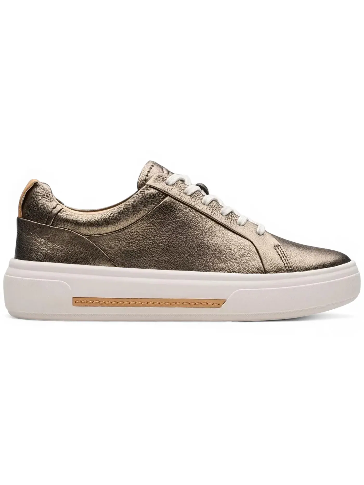 Женские кроссовки Lifestyle Clarks Hollyhock Walk — изображение 1 из 1, серебристый