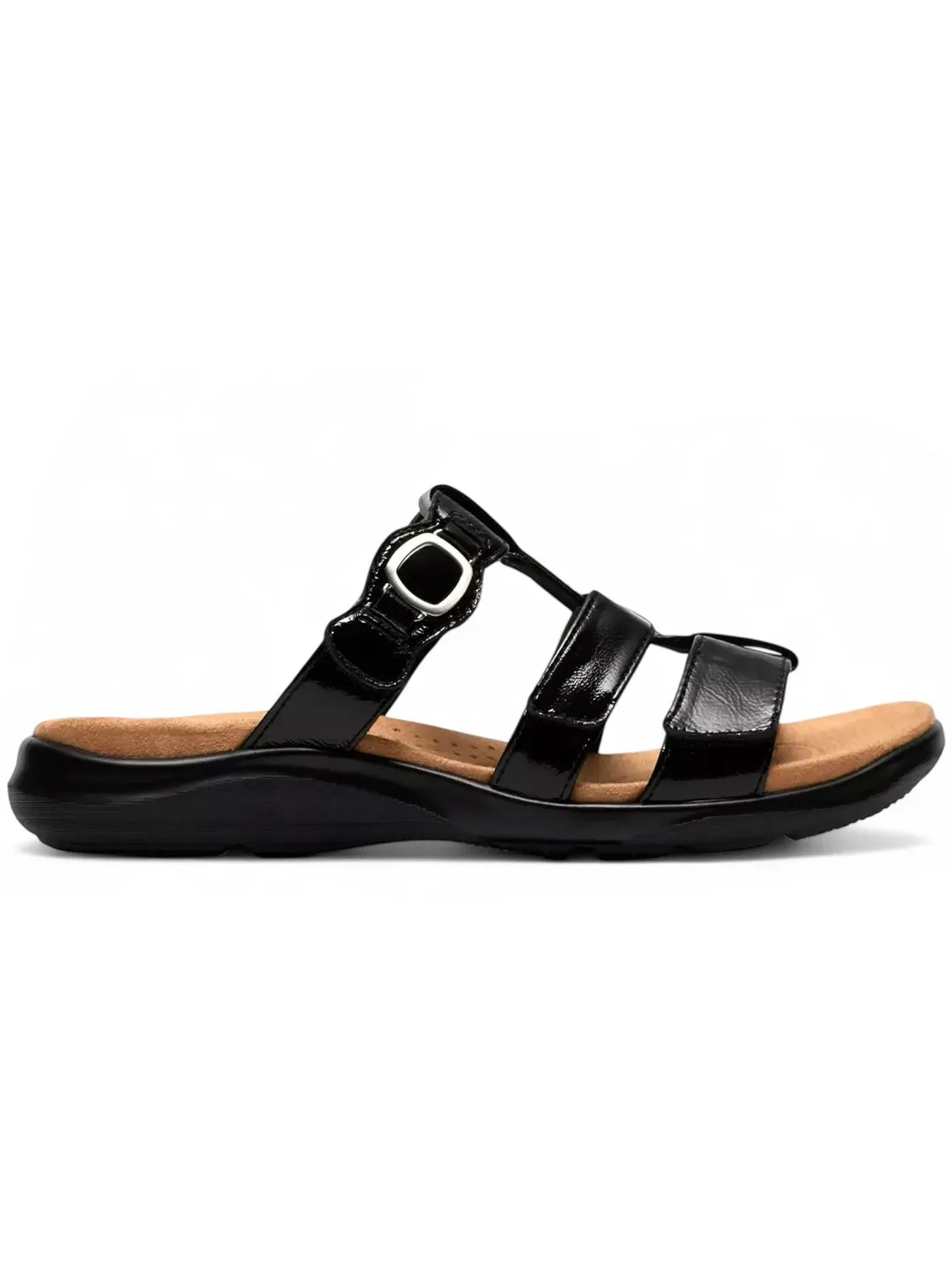 Женские сандалии с закрытым мыском Clarks Kitly Pearl — изображение 1 из 1, черный
