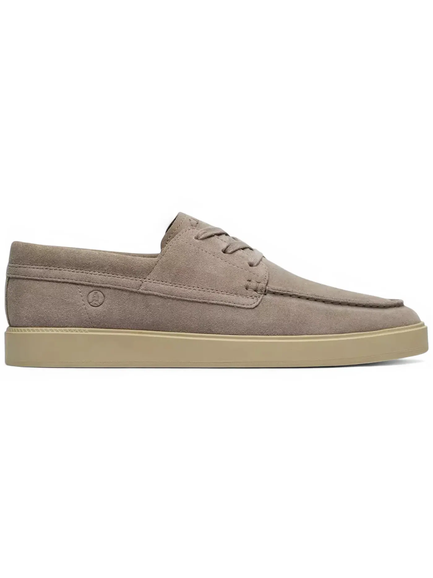Мужские лоферы с замшевым верхом Clarks Lockford Boat — изображение 1 из 1, серый