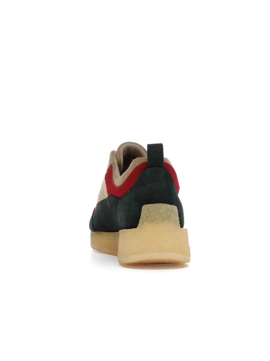 Мужские кроссовки Lifestyle с принтом Clarks Lockhill Clarks — изображение 4 из 4, бежевый/зеленый/красный