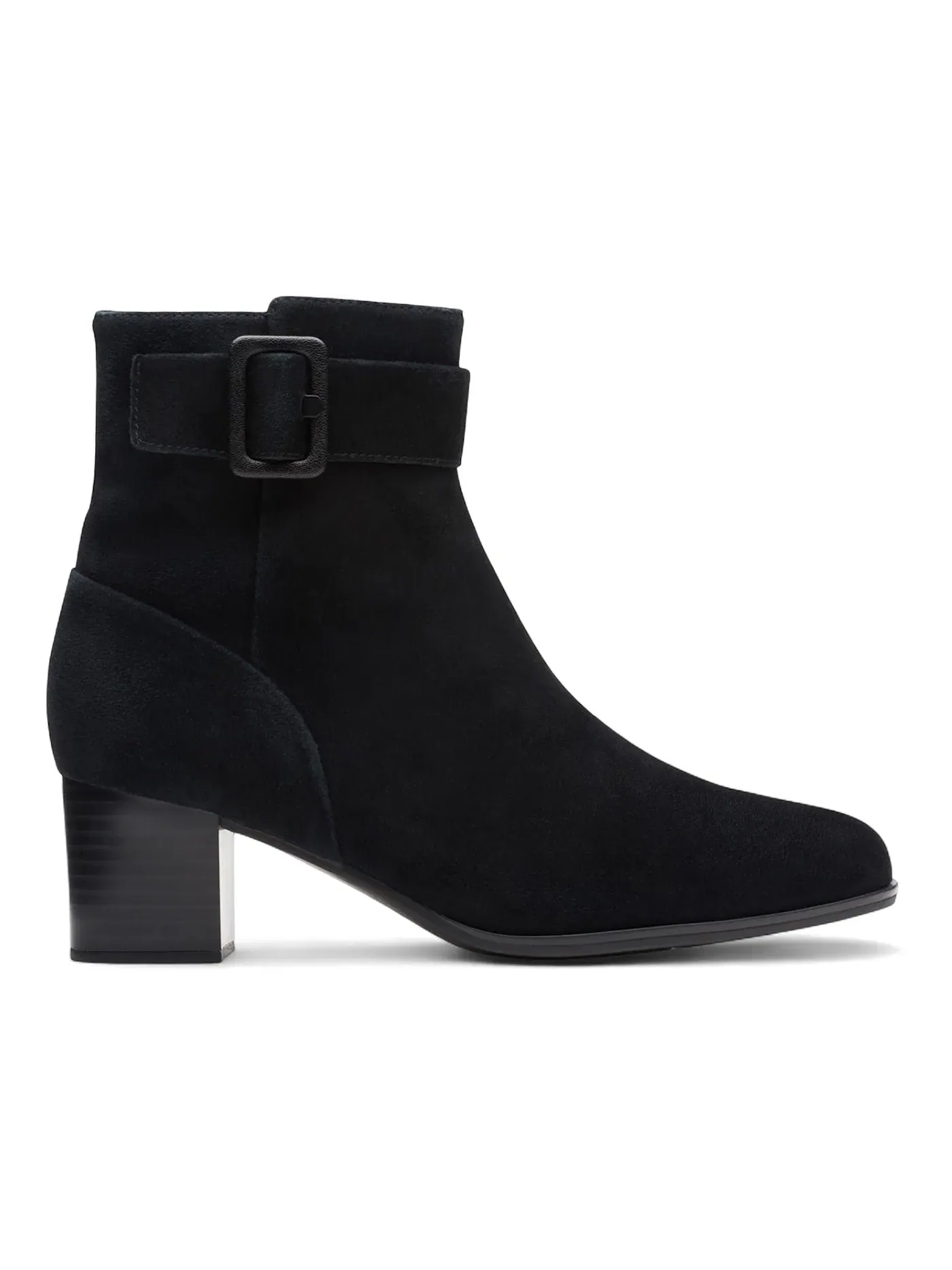 Женские ботинки водонепроницаемые Clarks Loken Zip Waterproof — изображение 1 из 1, черный