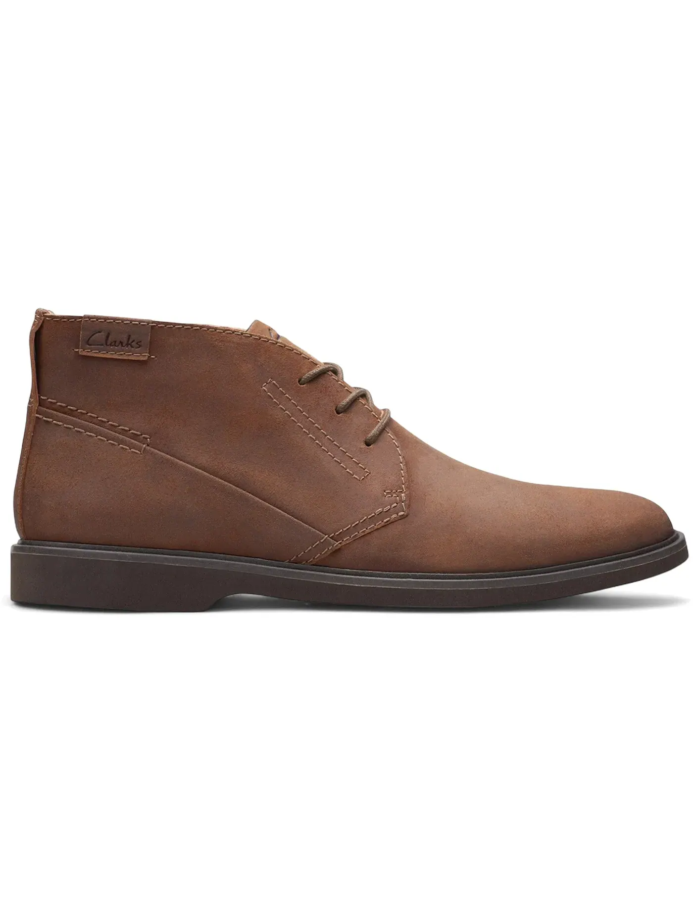 Мужские ботинки из замши Clarks Malwood Top — изображение 1 из 1, черный