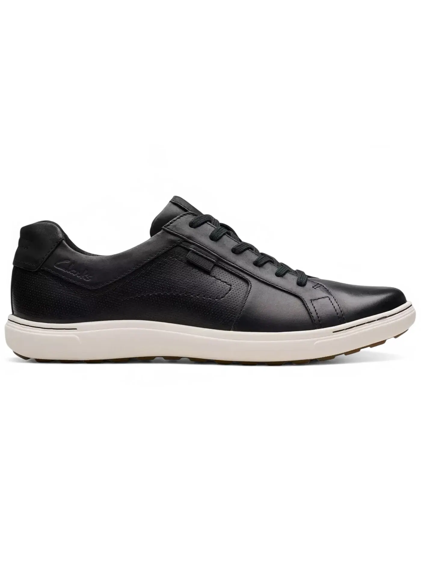 Мужские кеды Lifestyle Clarks Mapstone Lace — изображение 1 из 1, черный