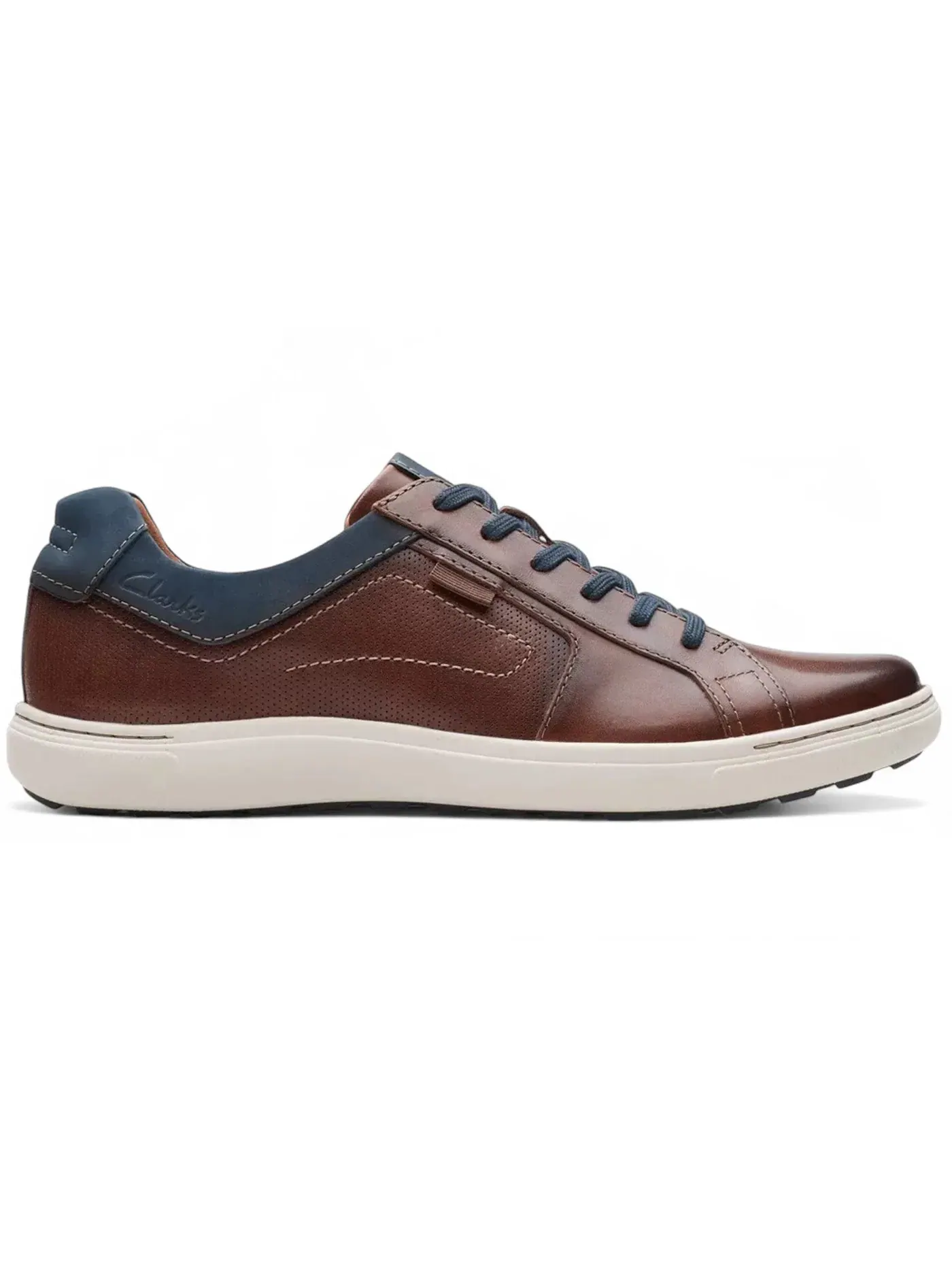 Мужские кроссовки Lifestyle Clarks Mapstone Lace — изображение 1 из 1, махагони