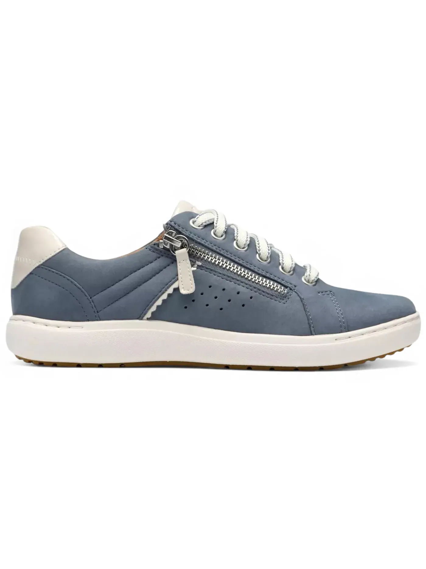 Женские кроссовки с нубуком Clarks Nalle Zen — изображение 1 из 1, синий