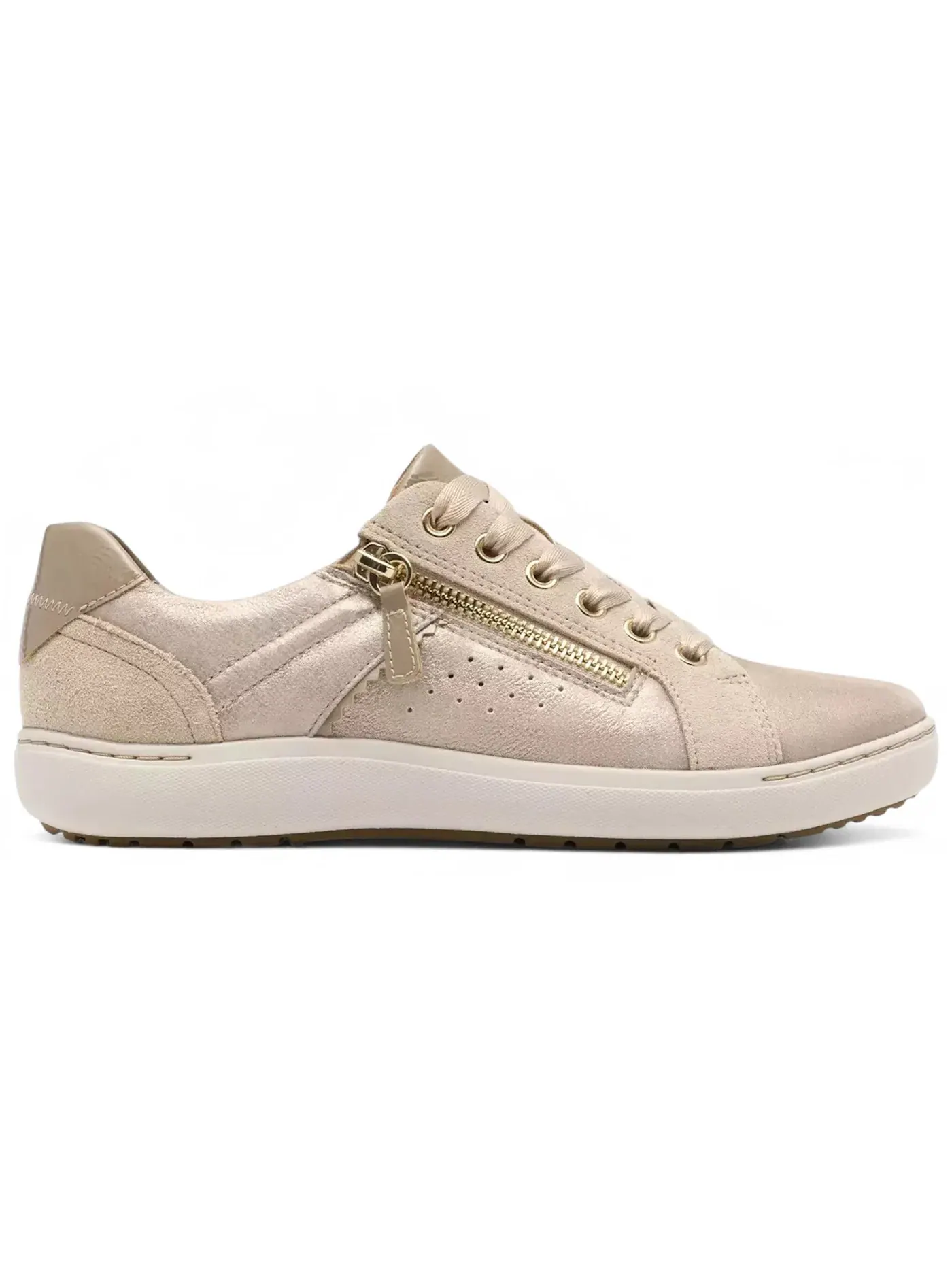 Женские кроссовки Lifestyle Clarks Nalle Zen — изображение 1 из 1, серебристый