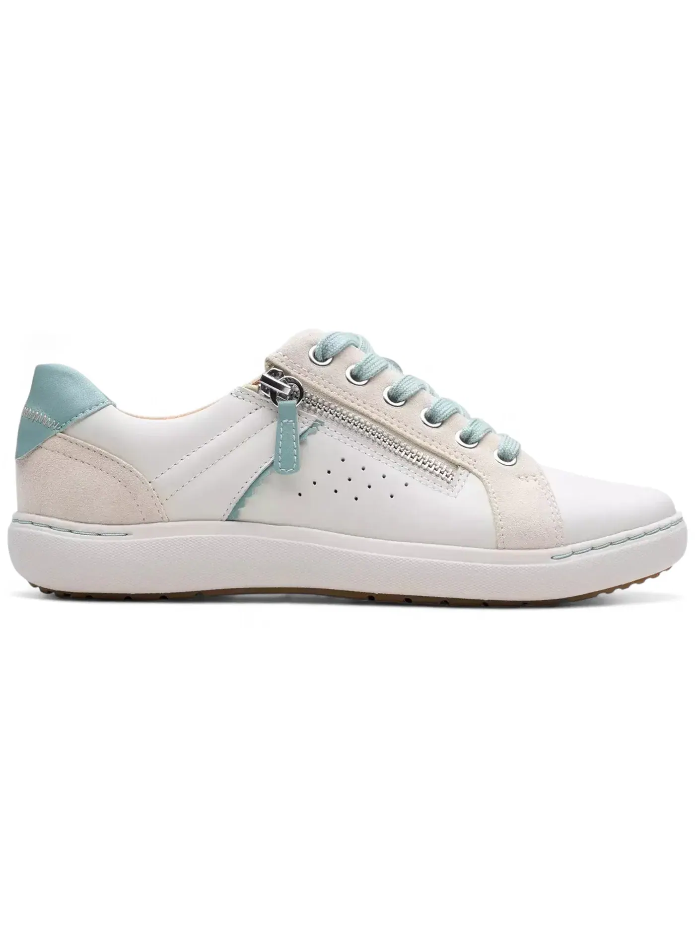 Женские кроссовки повседневные Clarks Nalle Zen — изображение 1 из 1, белый