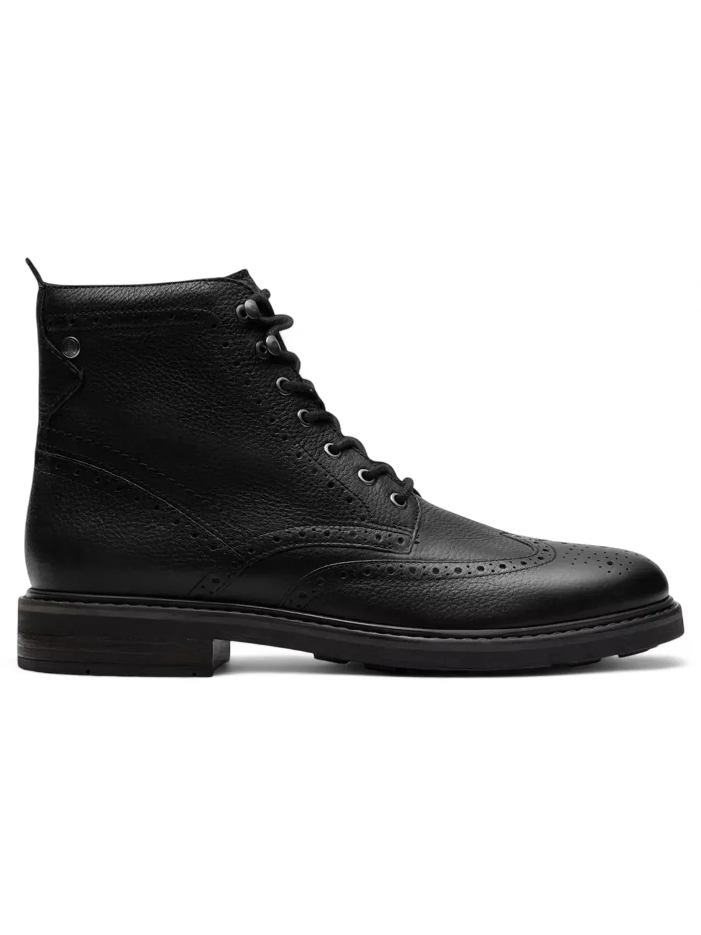 Мужские ботинки на шнуровке Clarks Newford Lace Boot — изображение 1 из 1, черный
