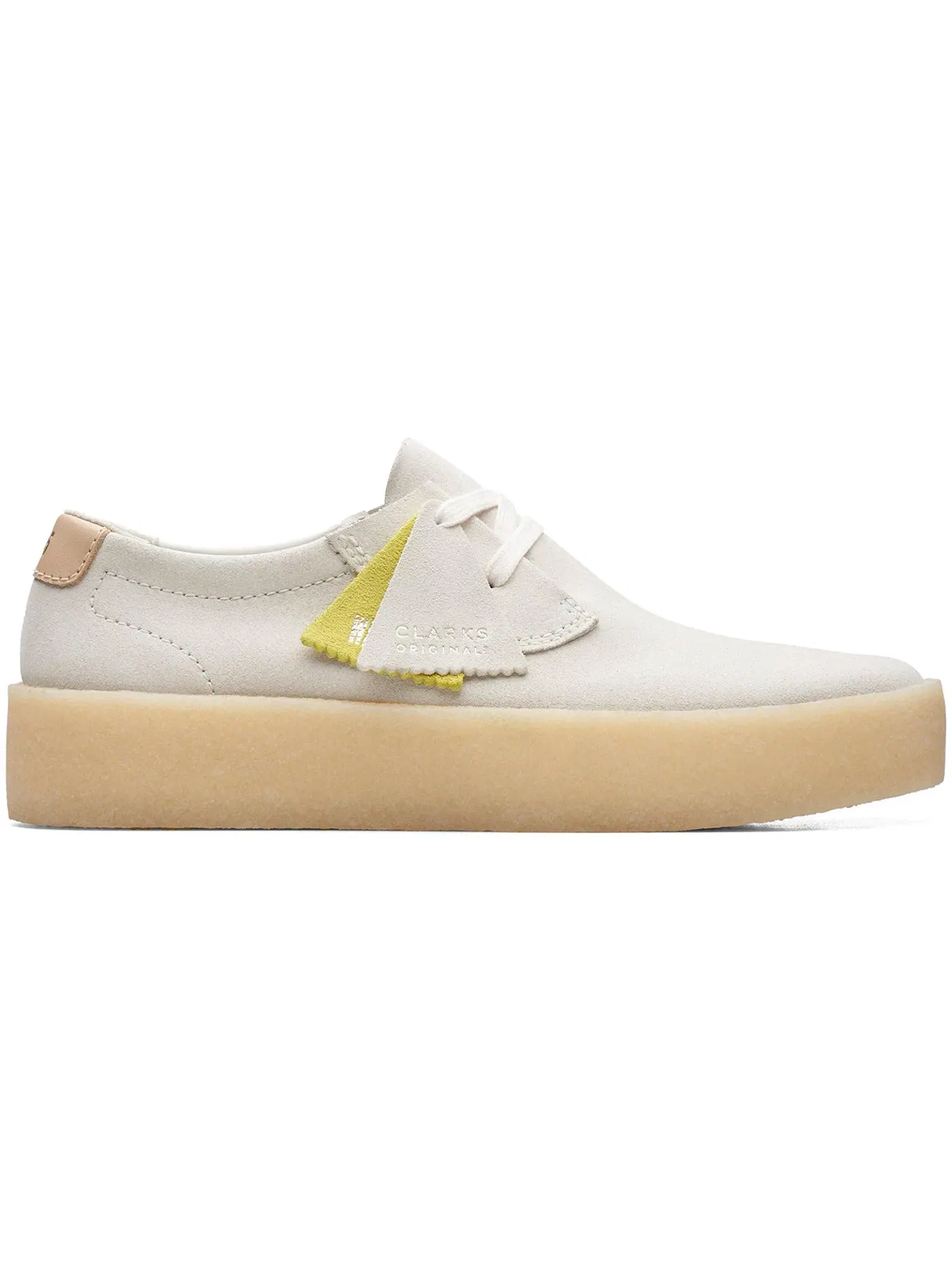 Мужские кроссовки Lifestyle Clarks Originals Ashcott Cup — изображение 1 из 1, белый