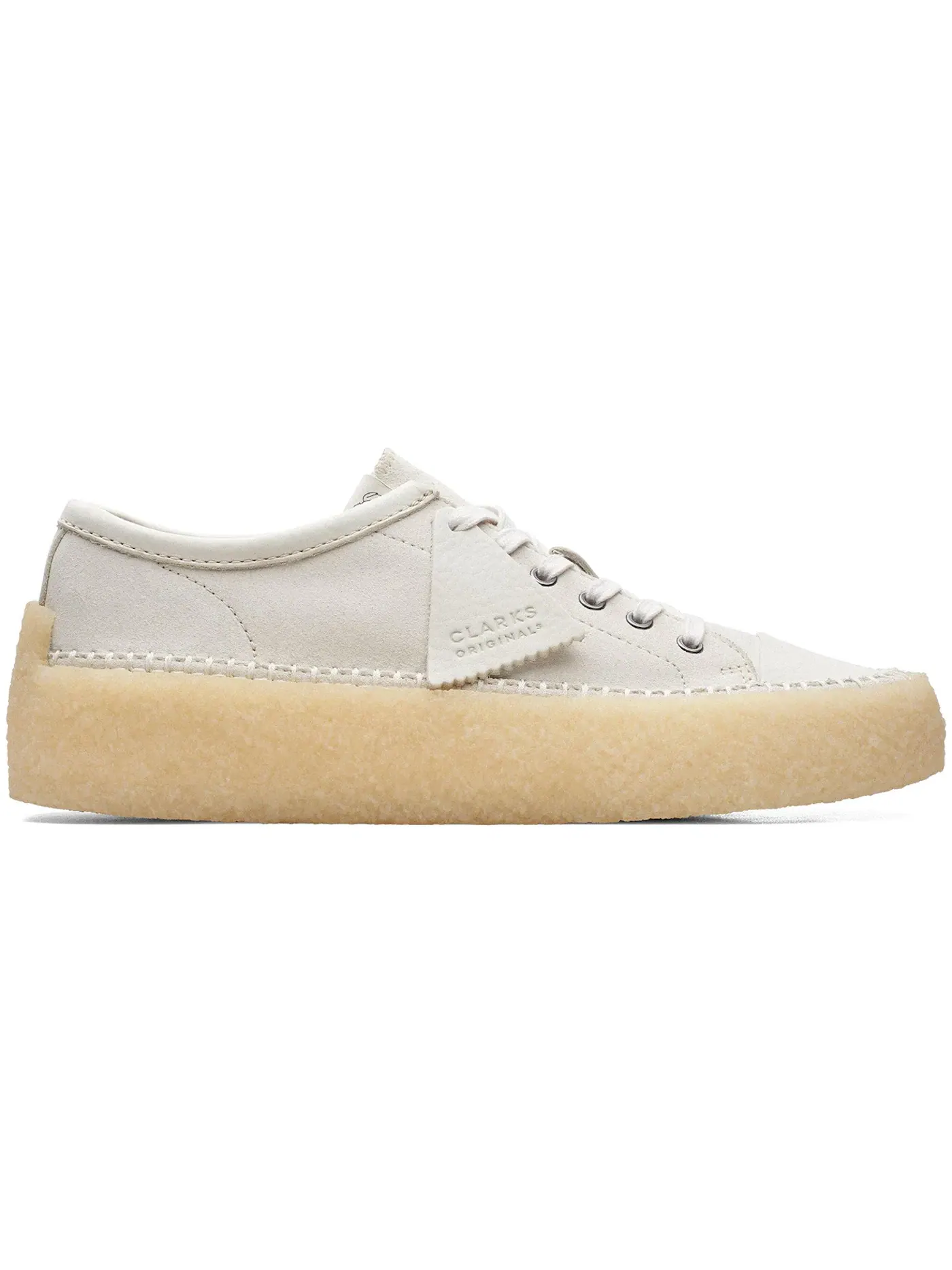 Мужские кеды Lifestyle Clarks Originals Caravan Low — изображение 1 из 1, белый