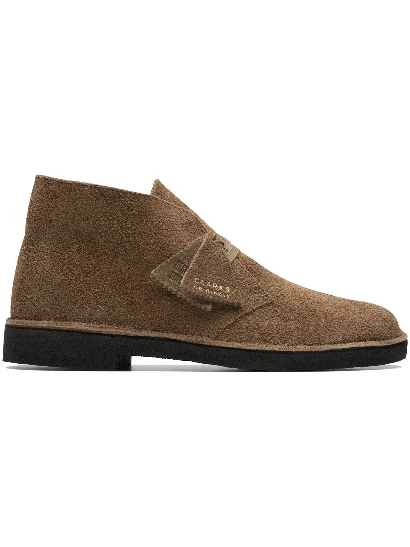 Мужские ботинки замшевые Desert Boot Clarks Originals — изображение 1 из 1, серый