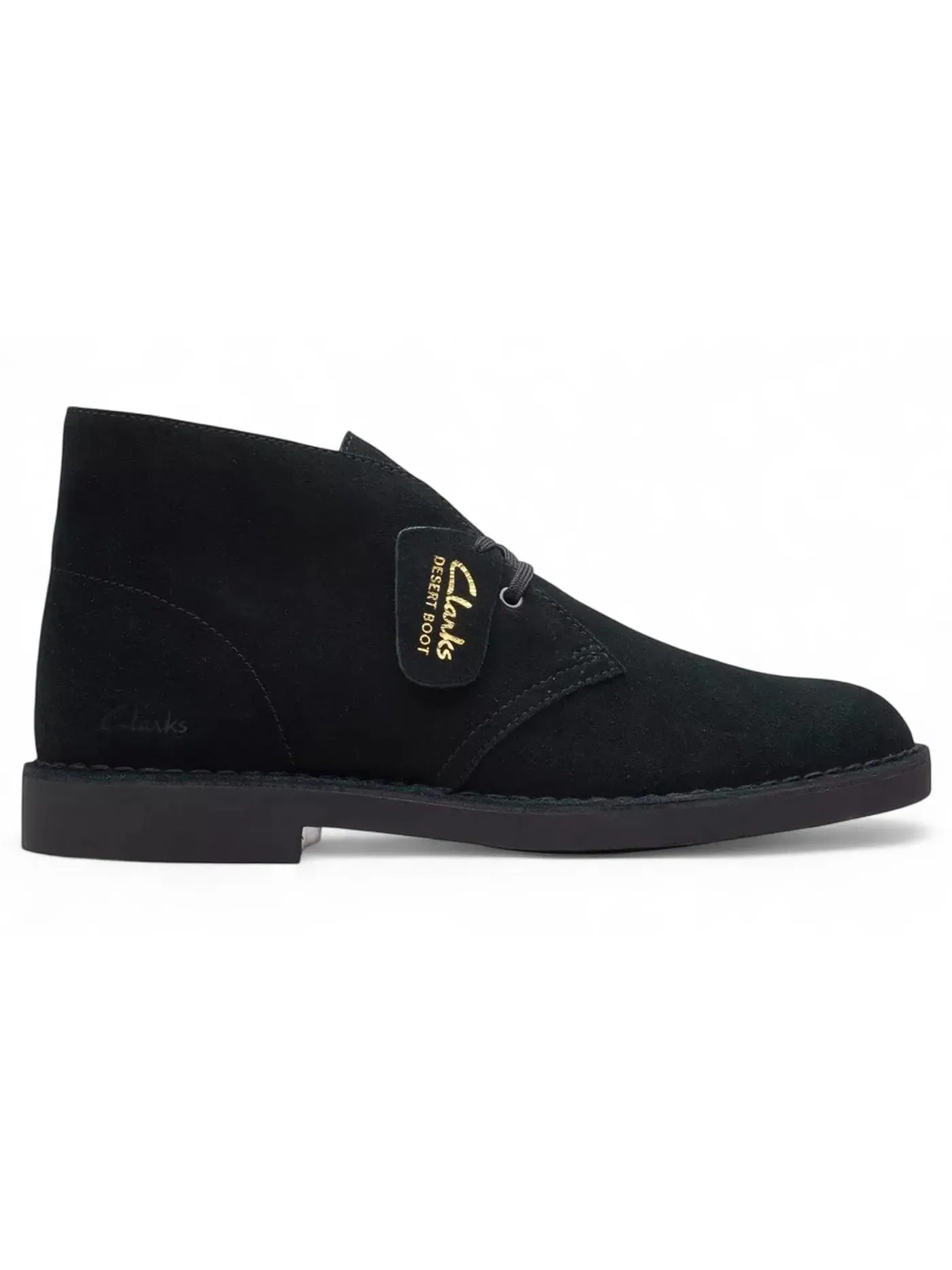 Мужские ботинки дезерты кожаные Clarks Originals Desert Boot Evo — изображение 1 из 1, черный