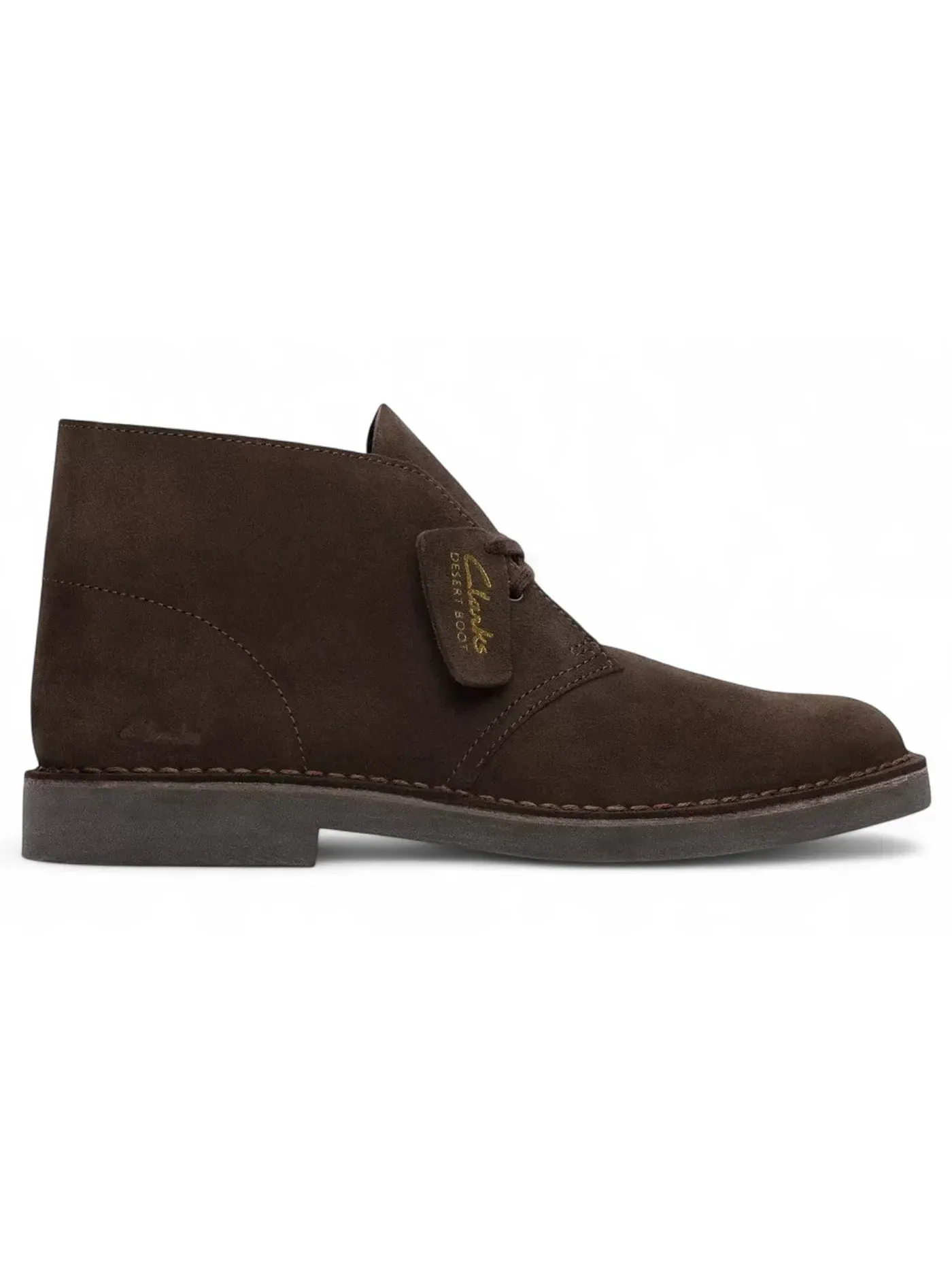 Мужские ботинки дезерты Clarks Originals Desert Boot Evo — изображение 1 из 1, темный коричневый