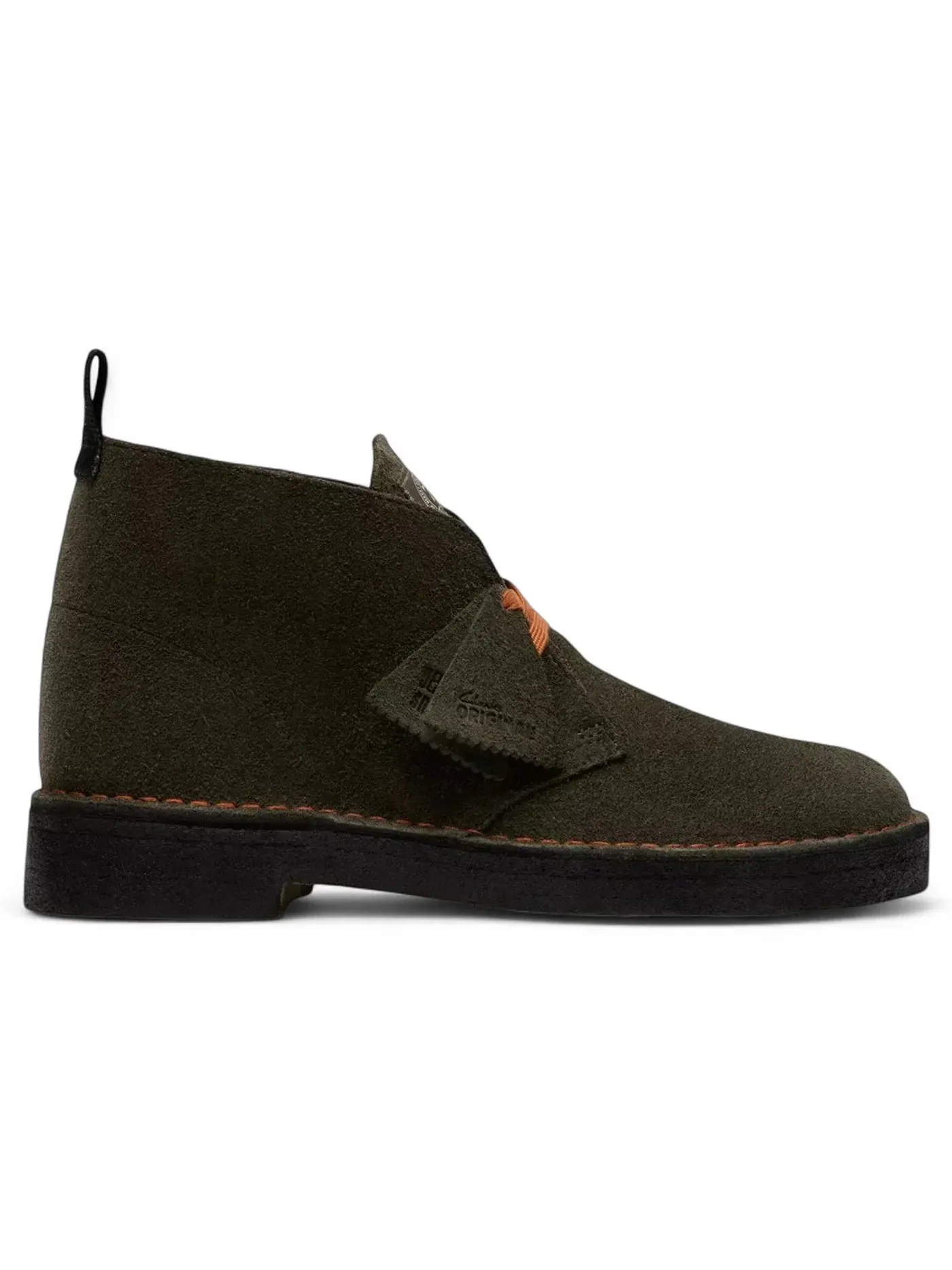 Мужские ботинки дезерты из замши Clarks Originals Desert Boot — изображение 1 из 1, зеленый