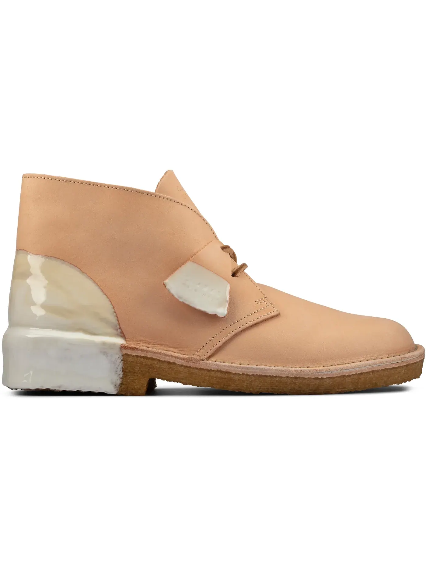 Мужские ботинки Desert Boot Clarks Originals — изображение 1 из 1, натуральный белый