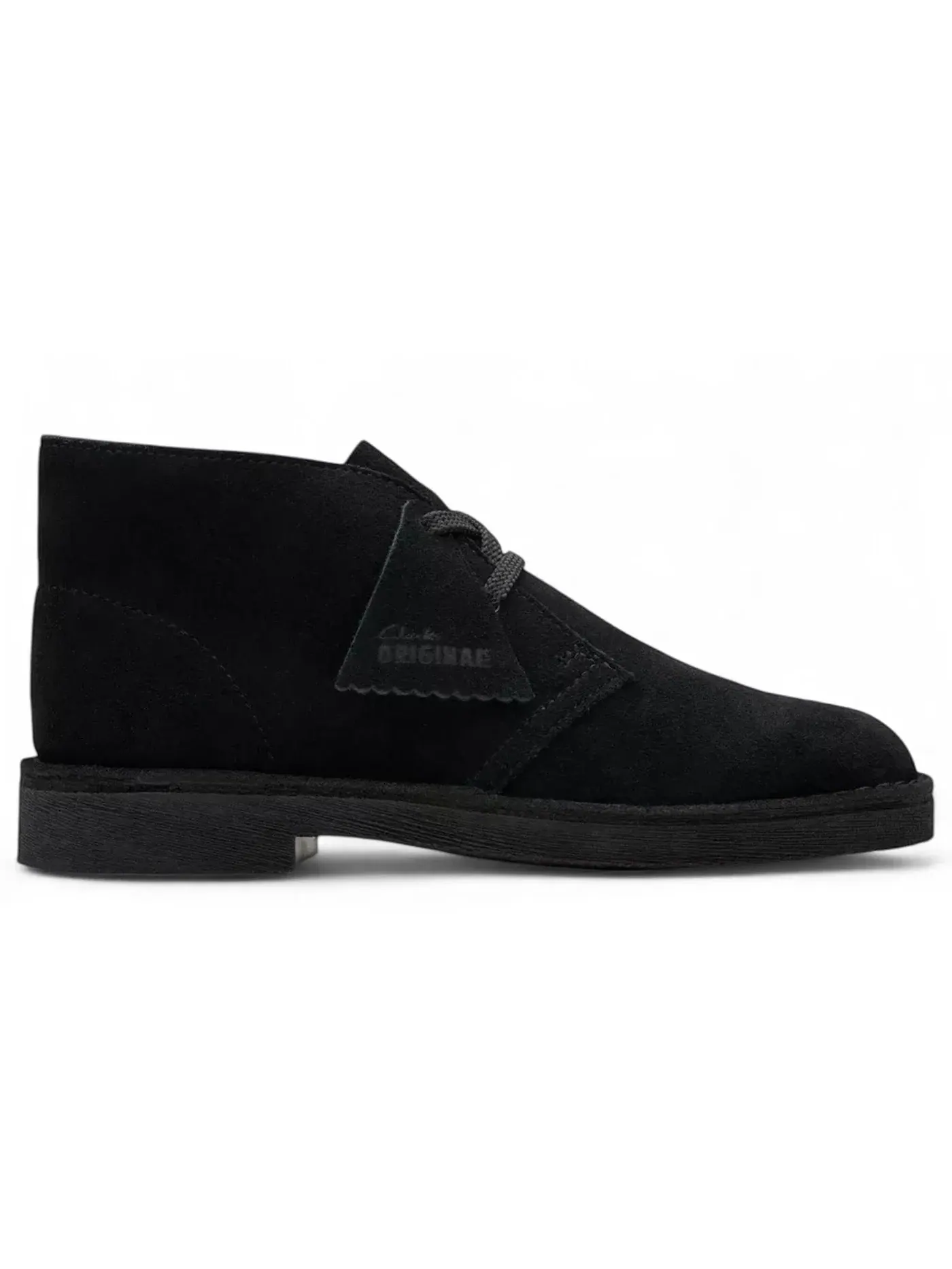 Детские ботинки с замшей Clarks Originals Desert Boot Older — изображение 1 из 1, черный