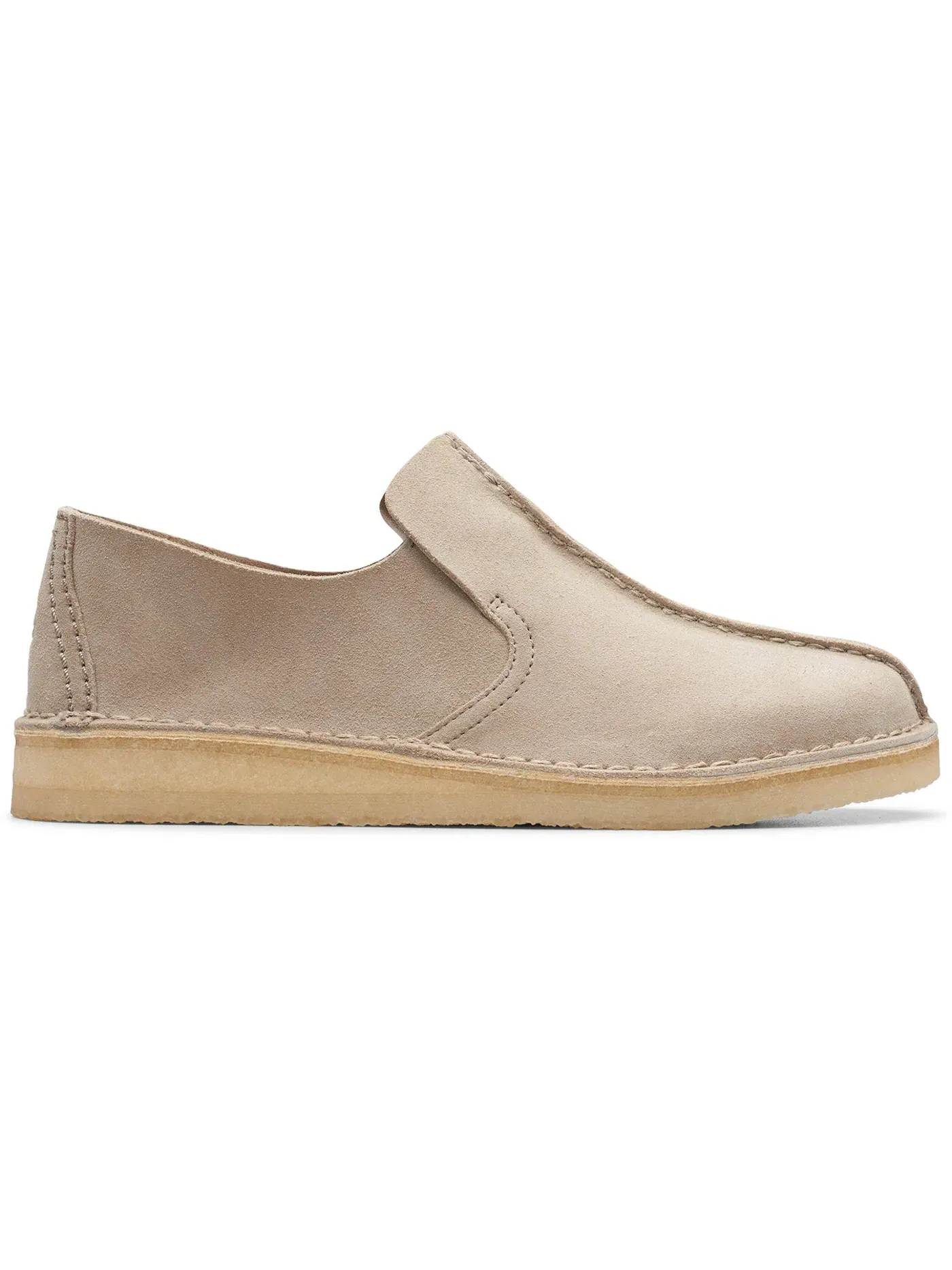 Мужские лоферы замшевые Clarks Originals Desert Mosier — изображение 1 из 1, бежевый