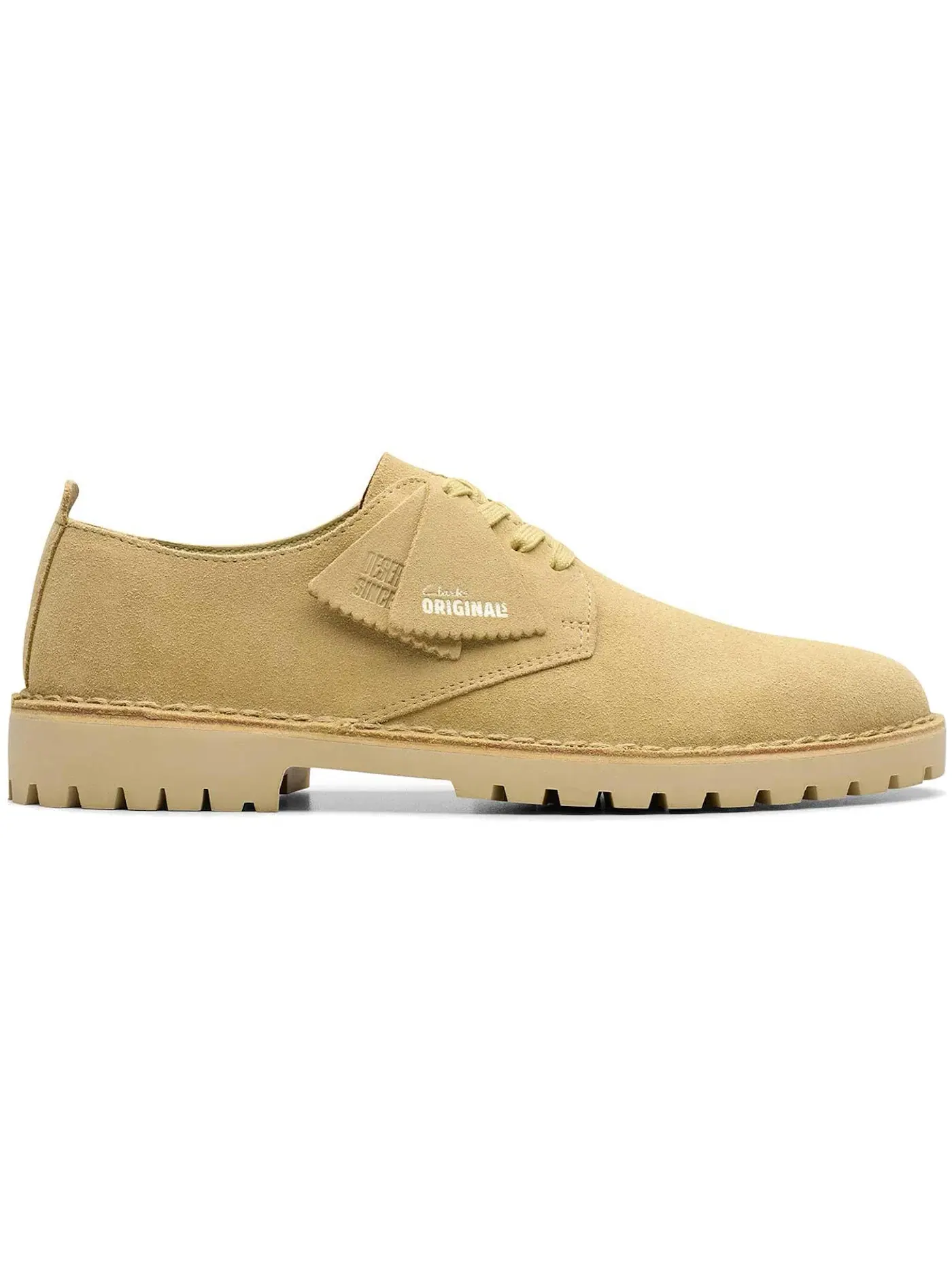Мужские лоферы из замши Clarks Originals Desert Rock Lo — изображение 1 из 1, зеленый
