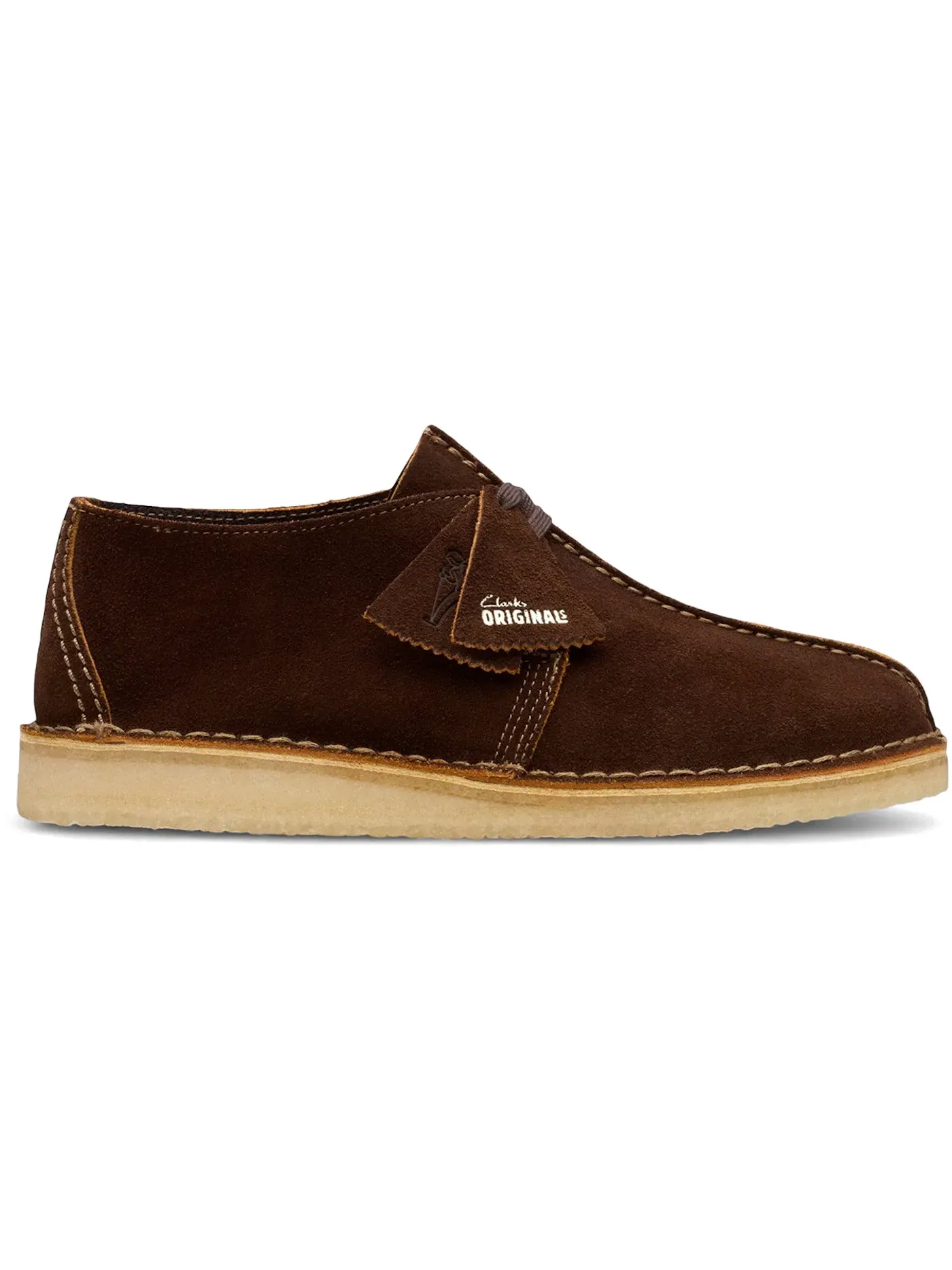 Мужские оксфорды с замшевым верхом Clarks Originals Desert Trek — изображение 1 из 1, коричневый