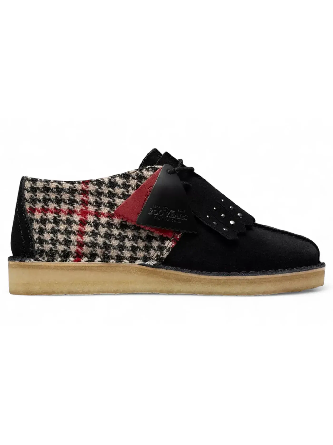 Женские оксфорды с принтом Clarks Originals Desert Trek Clarks — изображение 1 из 1, черный