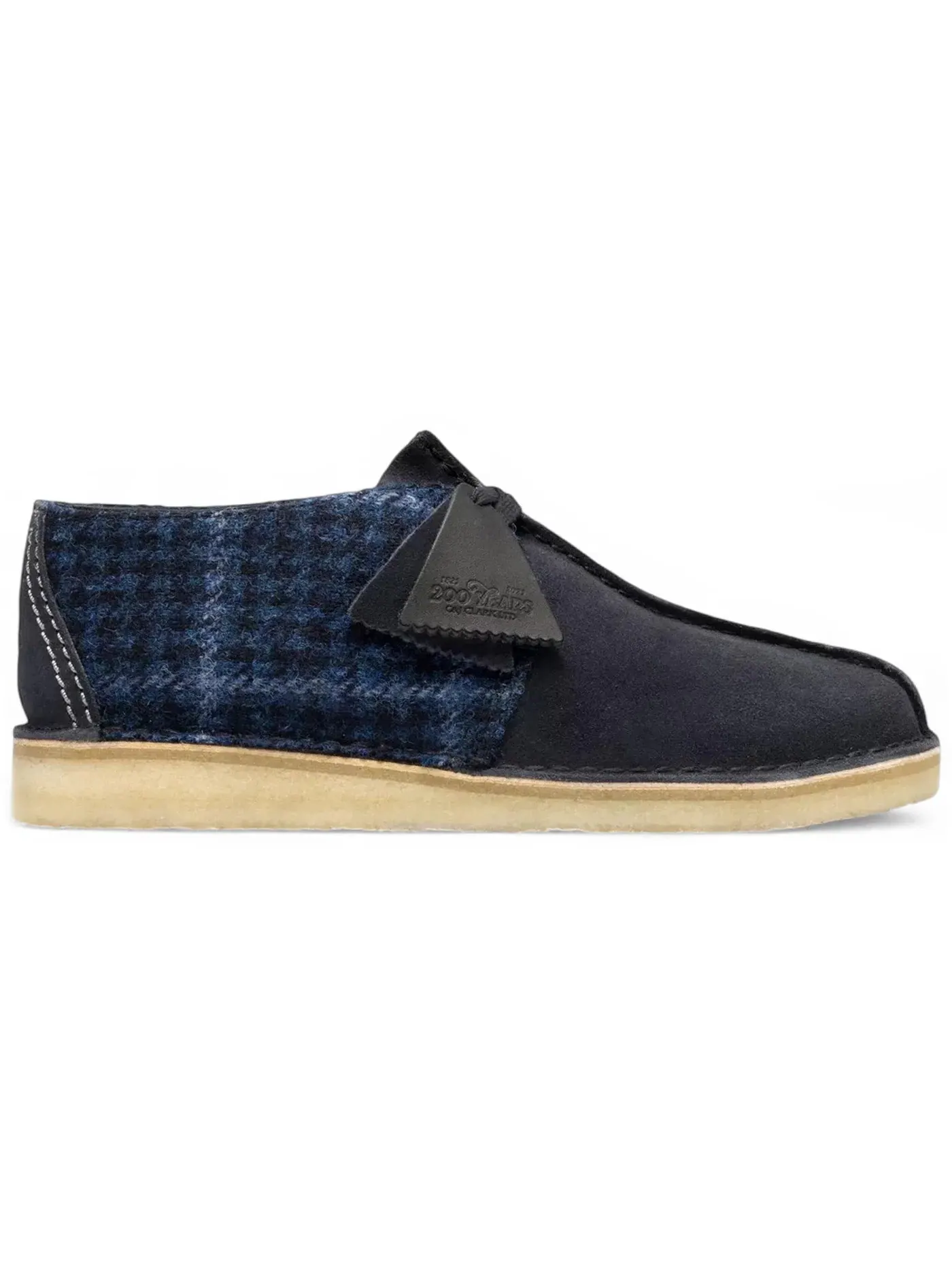 Мужские оксфорды из твида Desert Trek Clarks — изображение 1 из 1, темно-синий