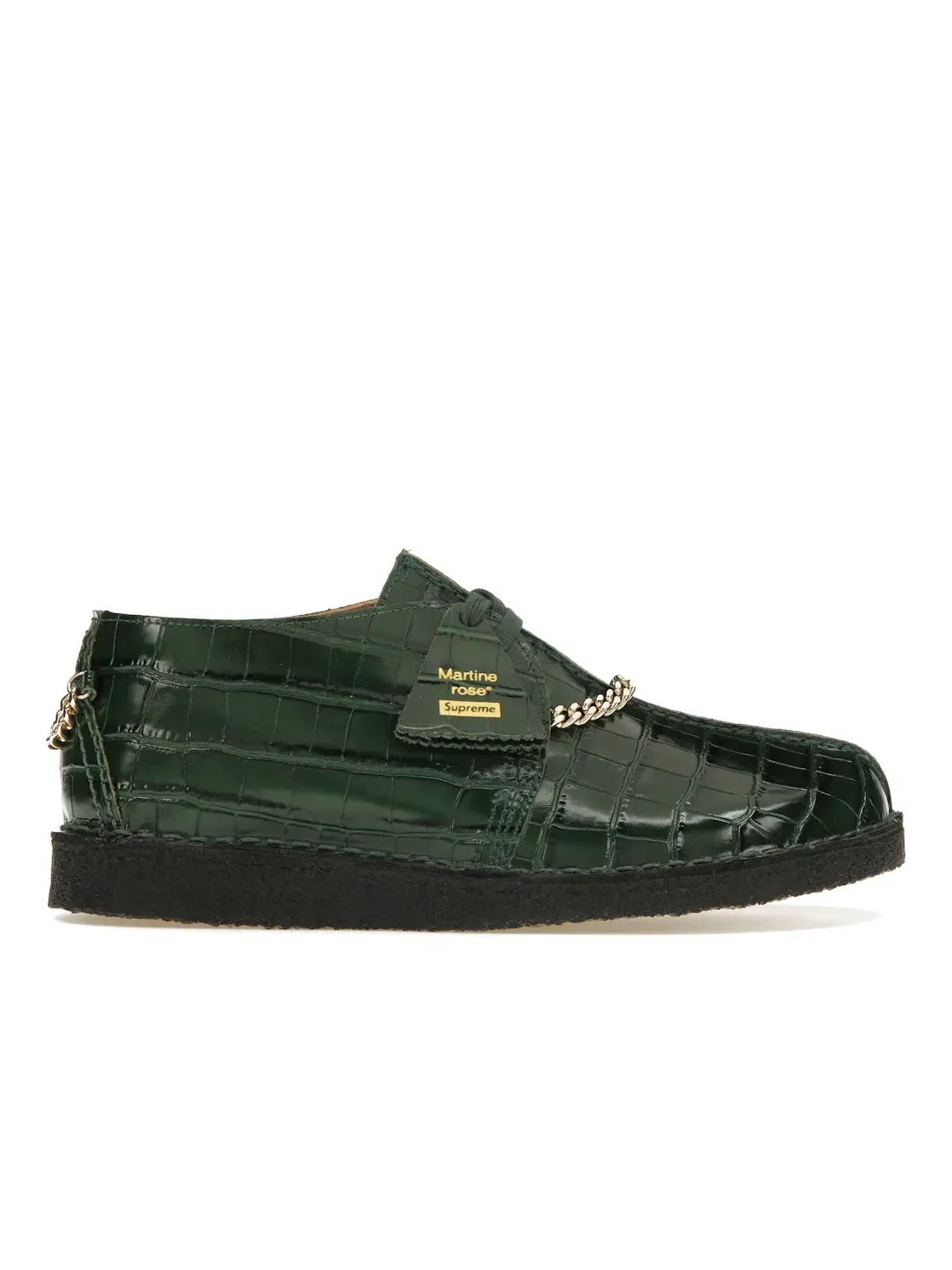 Мужские оксфорды с принтом Clarks Originals Desert Trek Supreme — изображение 1 из 4, зеленый золотистый