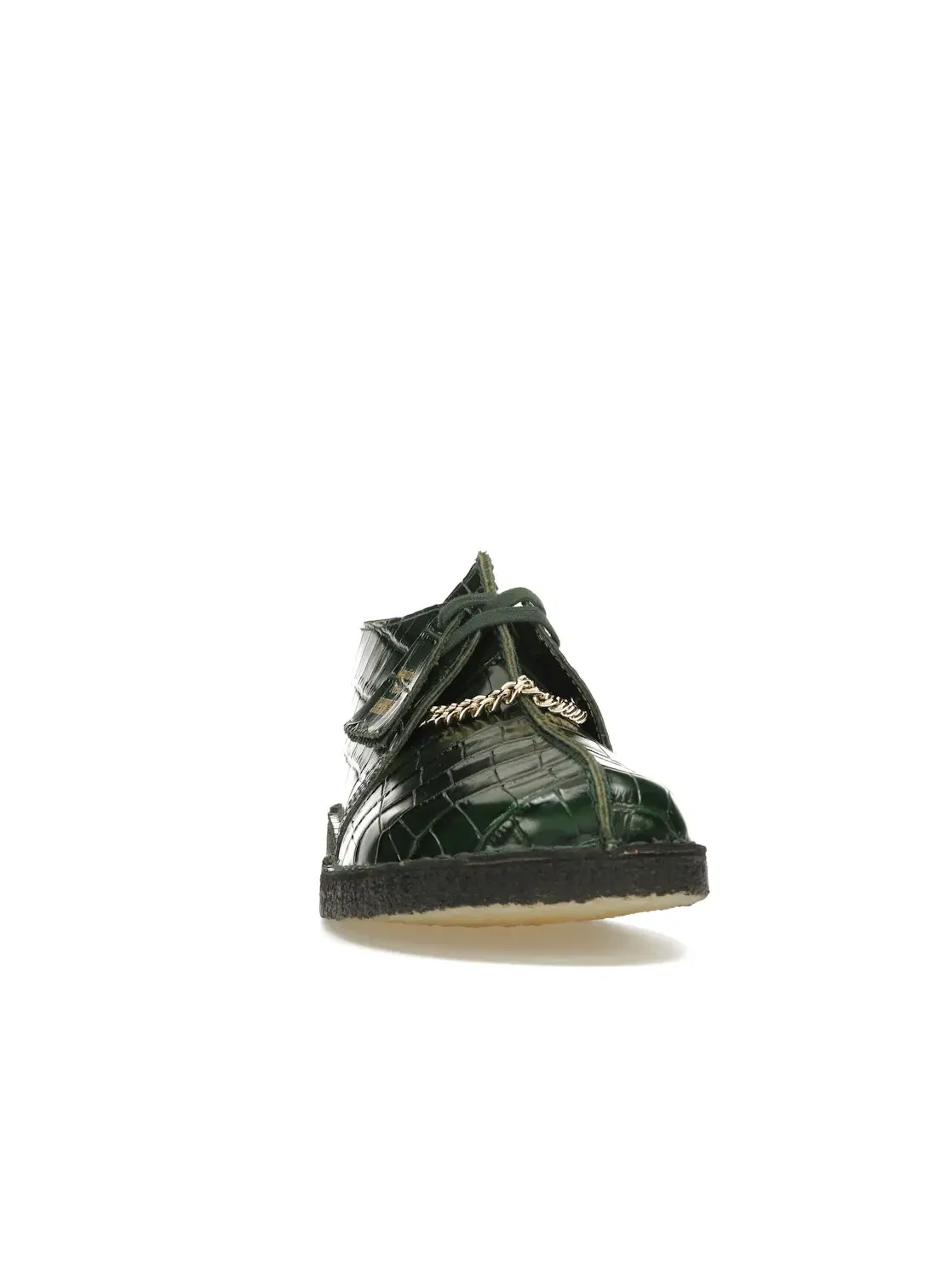 Мужские оксфорды с принтом Clarks Originals Desert Trek Supreme — изображение 2 из 4, зеленый золотистый