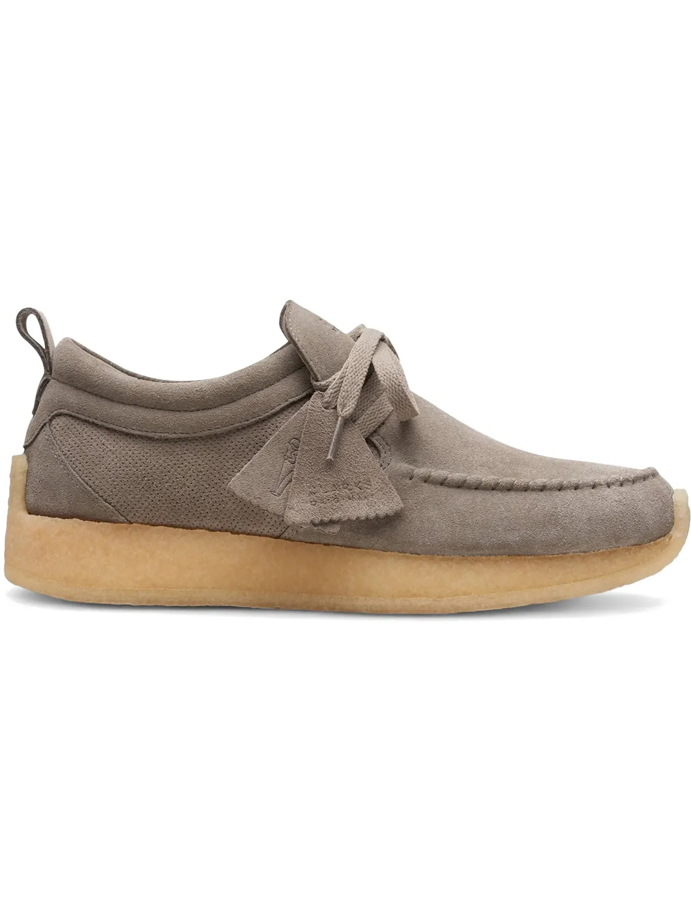 Мужские кроссовки с замшевым верхом Clarks Originals Maycliffe — изображение 1 из 1, серый