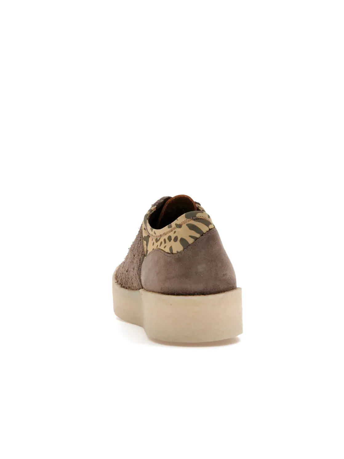 Мужские лоферы с принтом Clarks Originals Mud Moss Lugger Cupsole Salehe Bembury — изображение 4 из 4, серый/черный