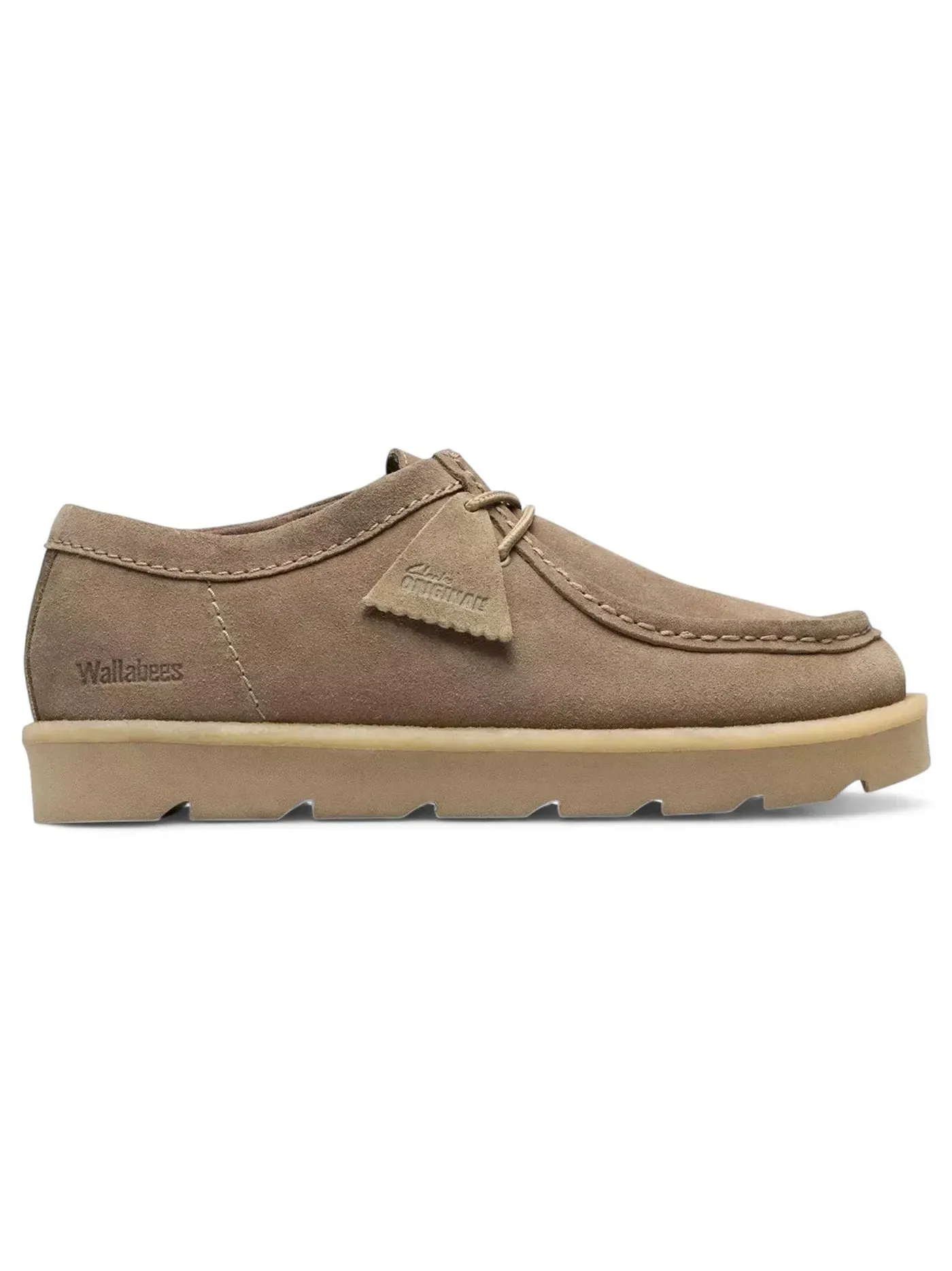 Мужские ботинки из замши Meare Walla Clarks — изображение 1 из 1, серый