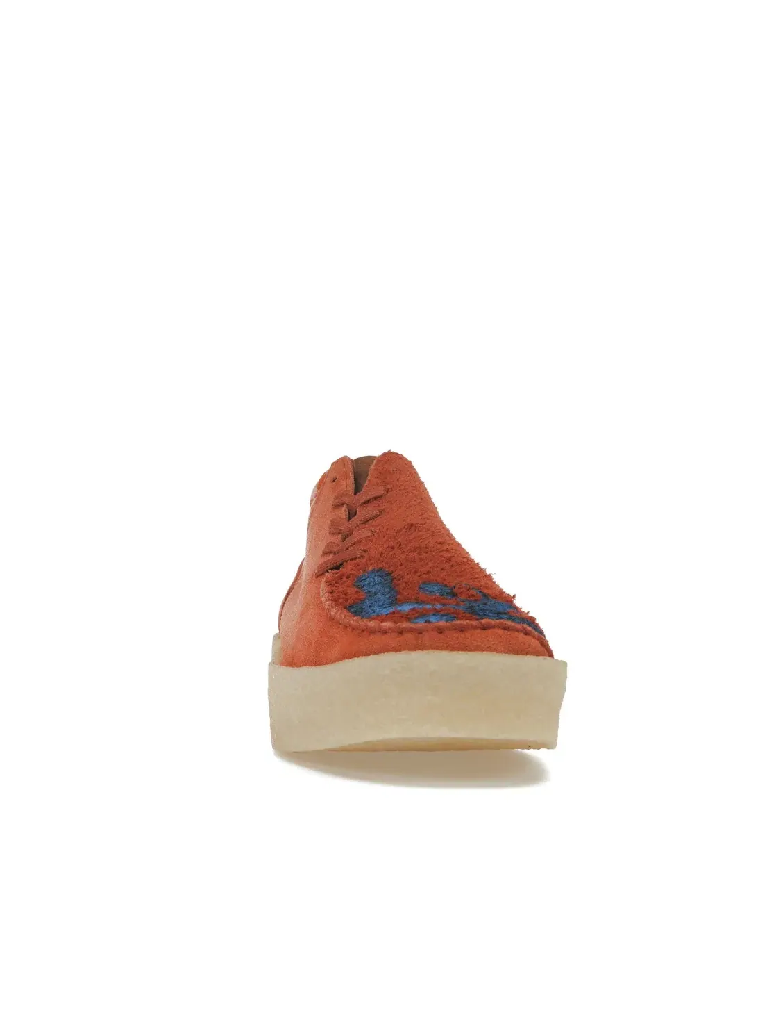 Мужские лоферы с принтом Clarks Originals Mud Moss Lugger Cupsole Salehe Bembury — изображение 2 из 4, оранжевый/синий