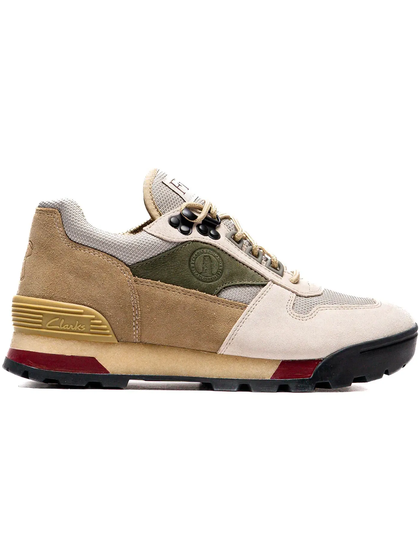 Мужские ботинки с дизайном Clarks Originals St. Laddow Clarks — изображение 1 из 1, светлый песочный