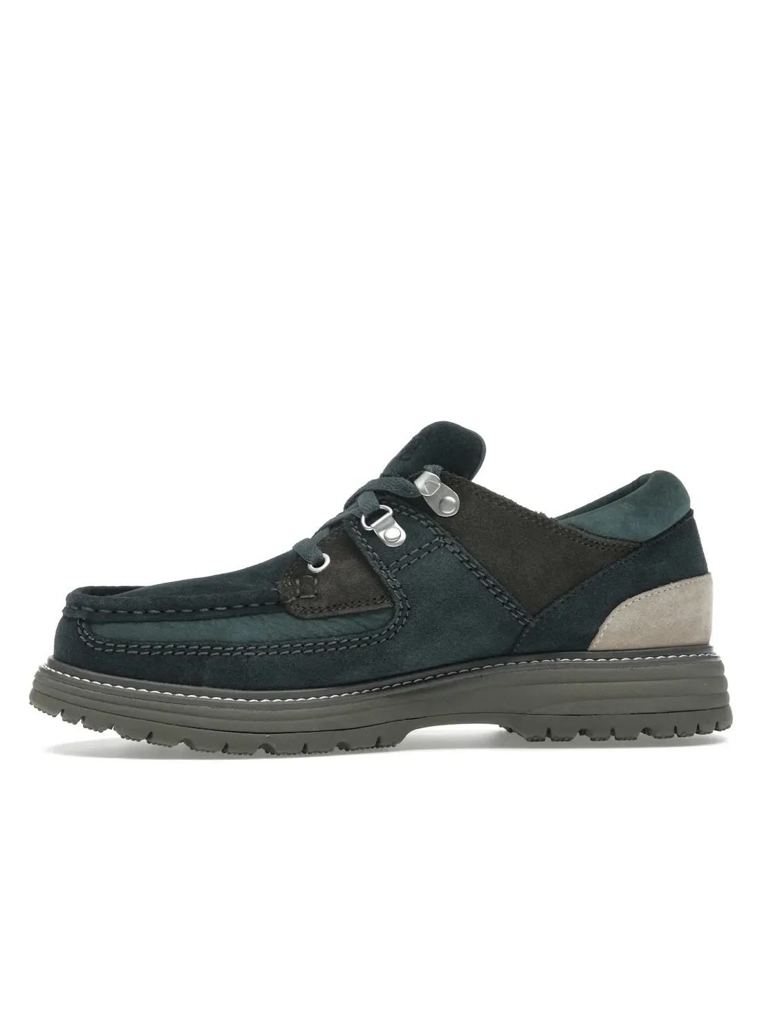 Мужские оксфорды с принтом Clarks Originals Sunderland, Dark Teal/Combination — изображение 3 из 4