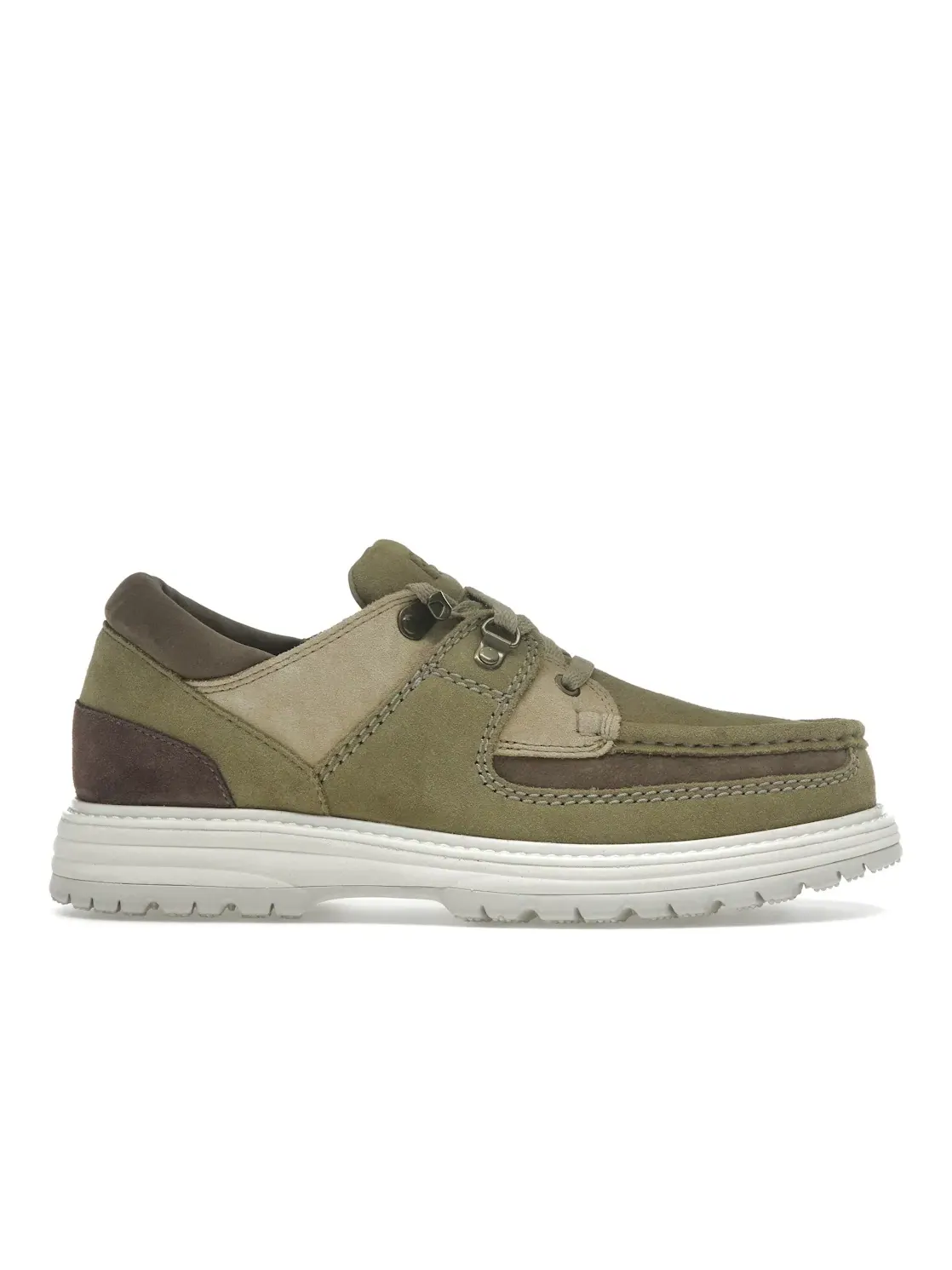 Мужские оксфорды с принтом Clarks Originals Sunderland Ronnie Fieg 8th Street — изображение 1 из 4, хаки