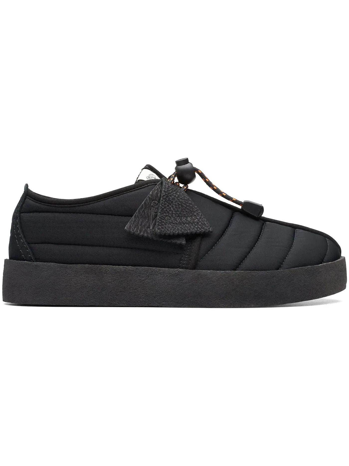 Мужские тапочки с подкладкой Clarks Originals Trek Cup — изображение 1 из 1, черный