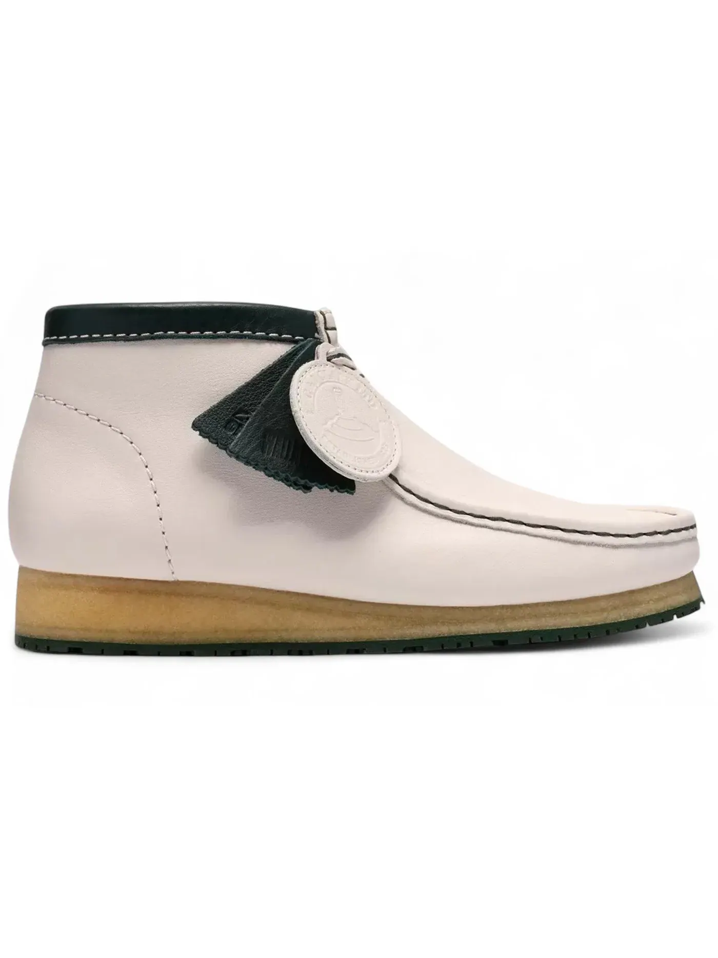 Мужские ботинки кожаные Clarks Originals Walla Boot RB — изображение 1 из 1, белый
