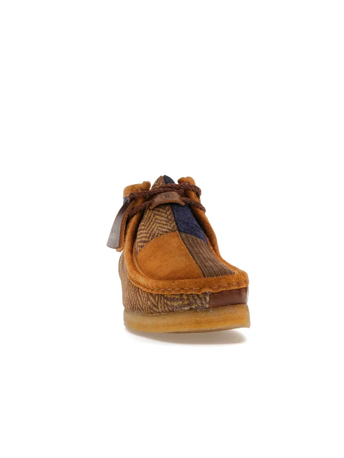 Мужские ботинки с пэчворком Clarks Originals Wallabee 2.0 — изображение 2 из 4, мульти