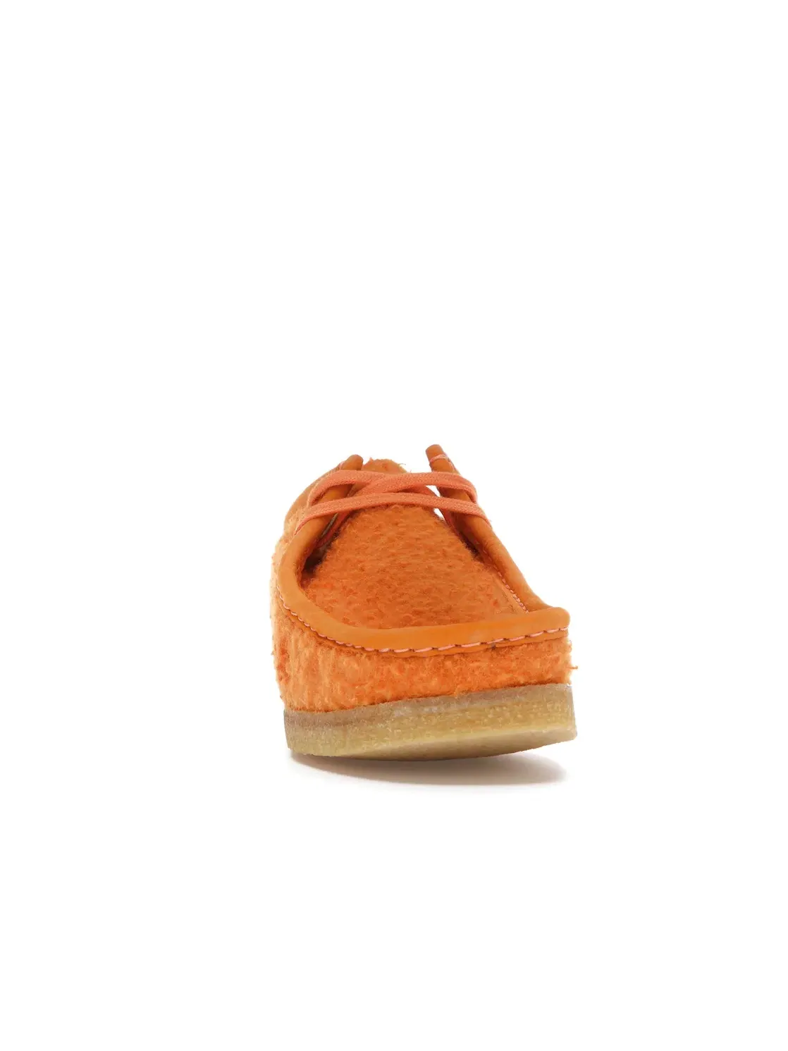 Мужские ботинки из шерсти Clarks Originals Wallabee Aime Leon Dore — изображение 2 из 4, оранжевый