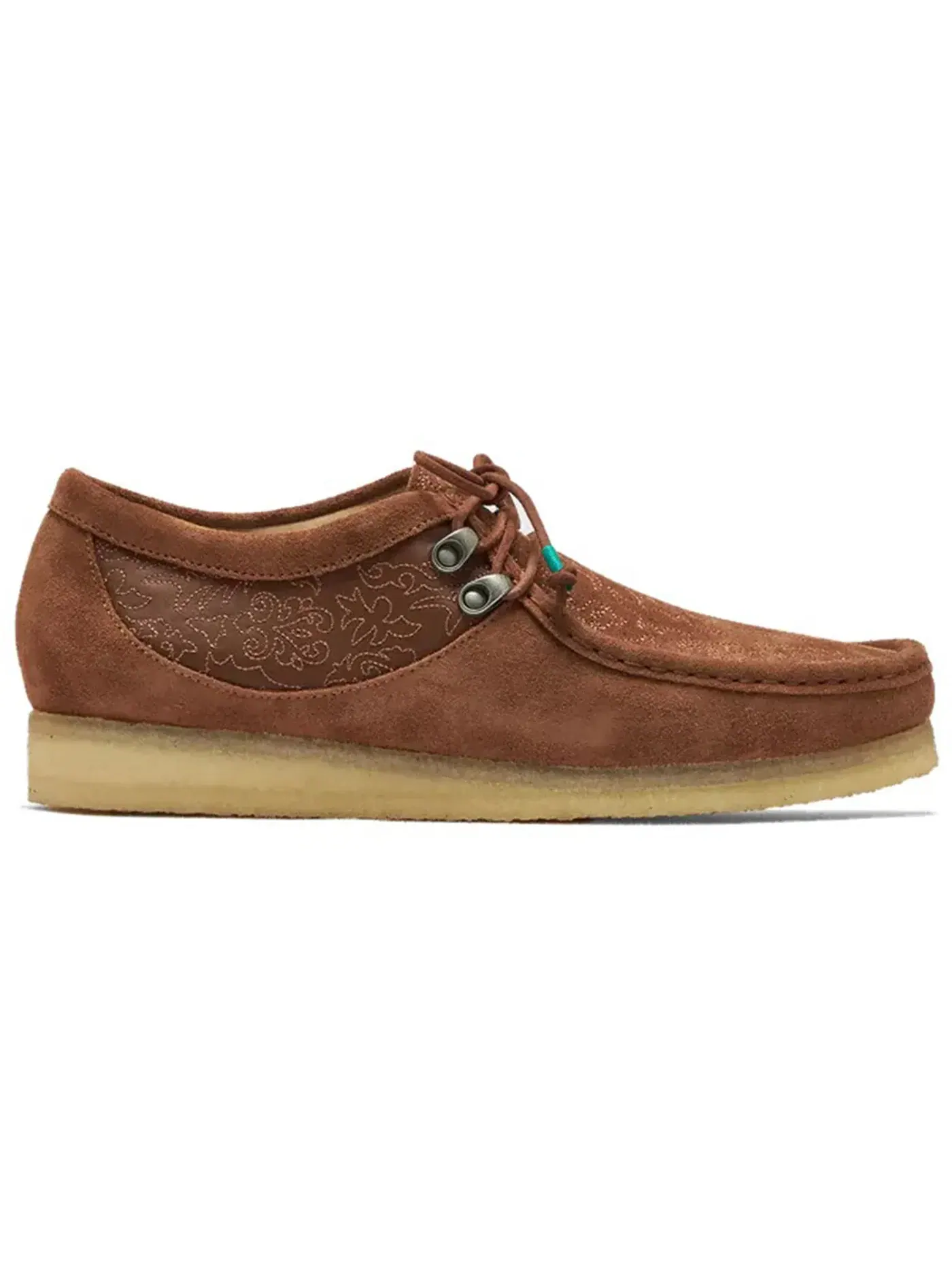 Мужские ботинки Wallabee Clarks Originals Wallabee Andersson Bell — изображение 1 из 1, бежевый/бежевый