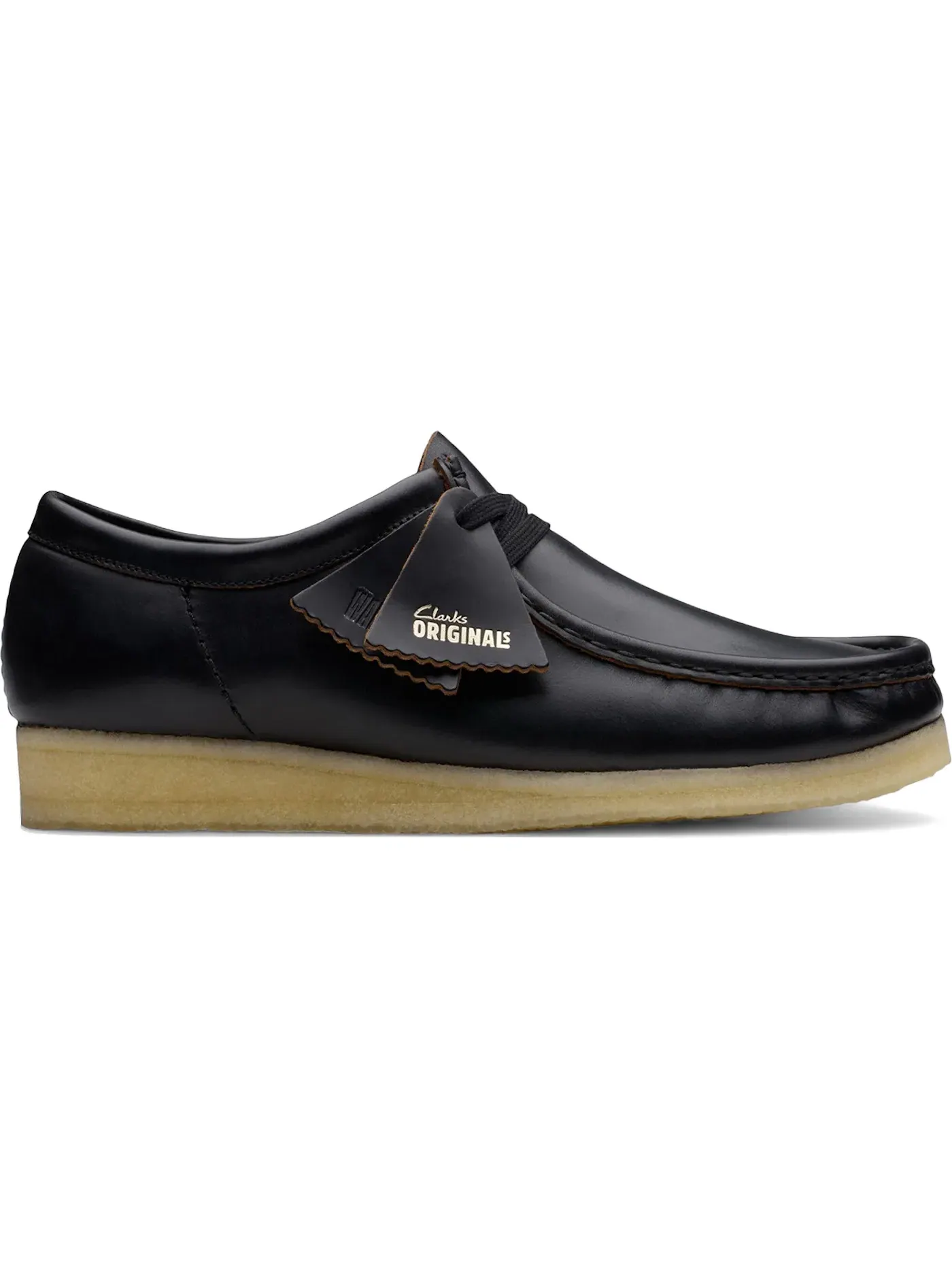 Мужские оксфорды Clarks Originals Wallabee — изображение 1 из 1, черный
