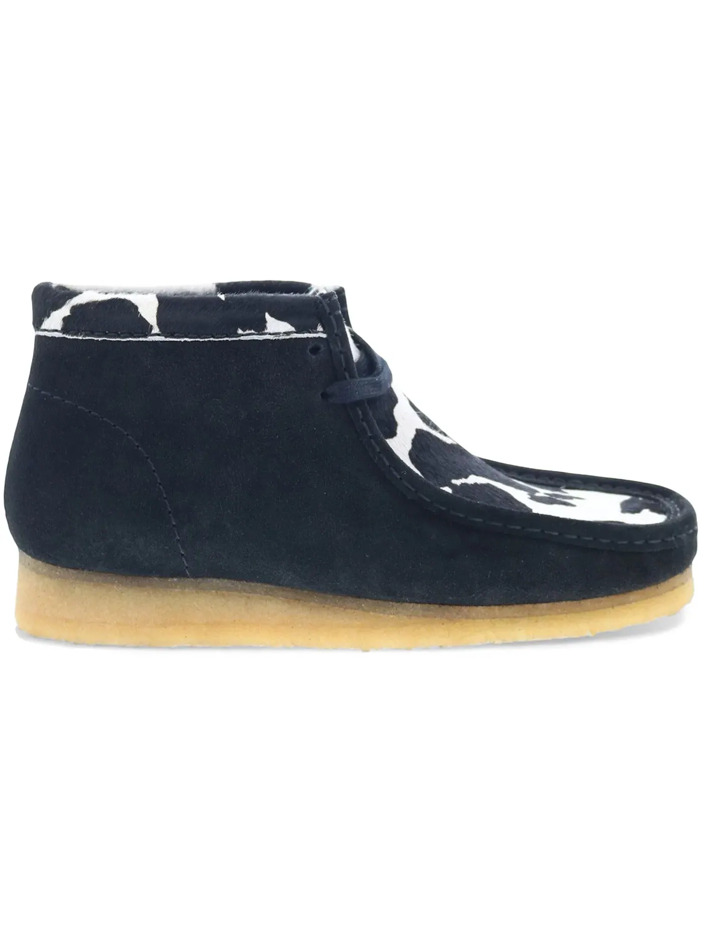 Мужские ботинки с принтом Clarks Originals Wallabee Boot — изображение 1 из 1, черный