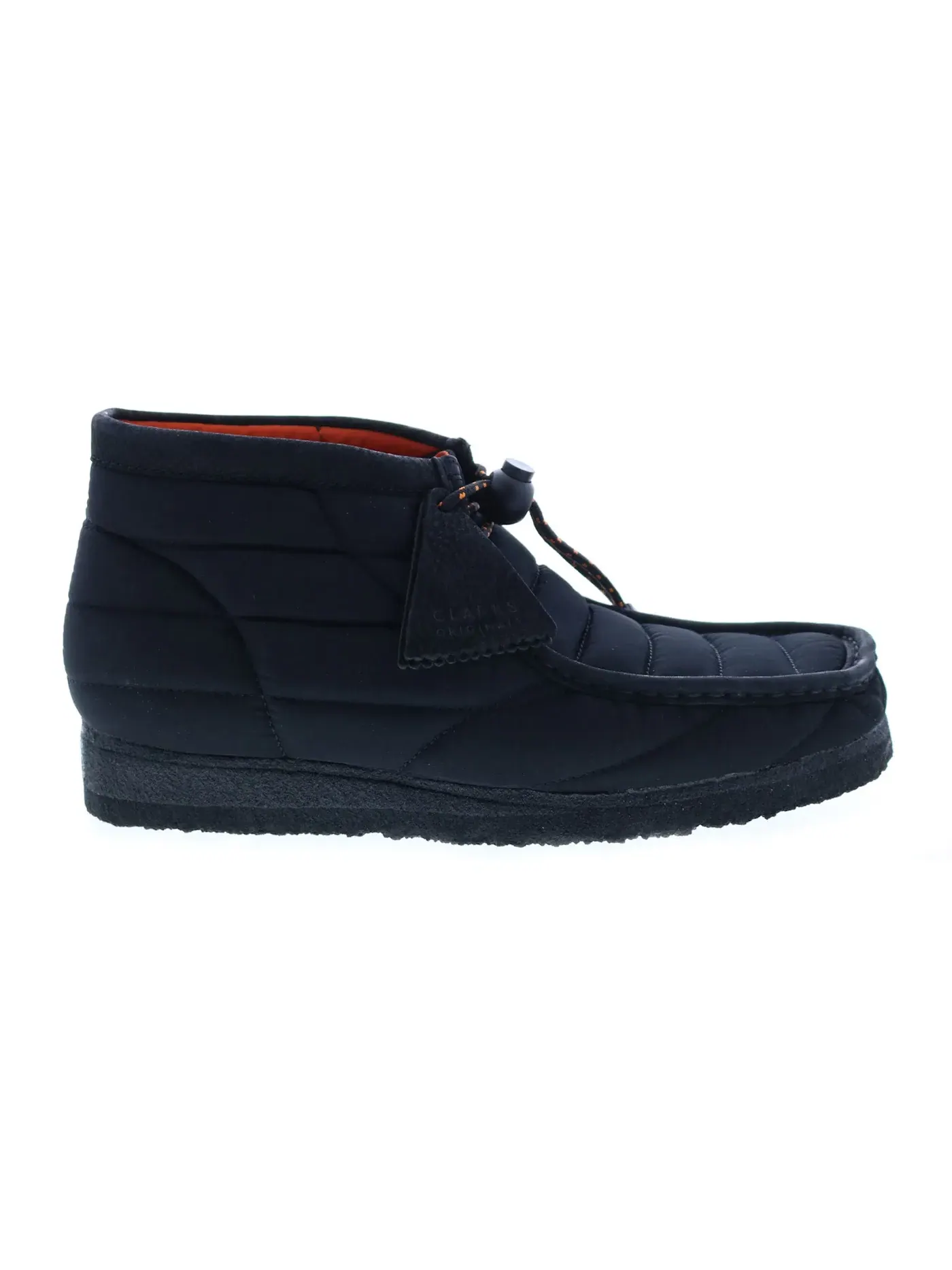 Мужские ботинки Уоллаби с квилтингом Clarks Originals Wallabee Boot — изображение 1 из 1, черный
