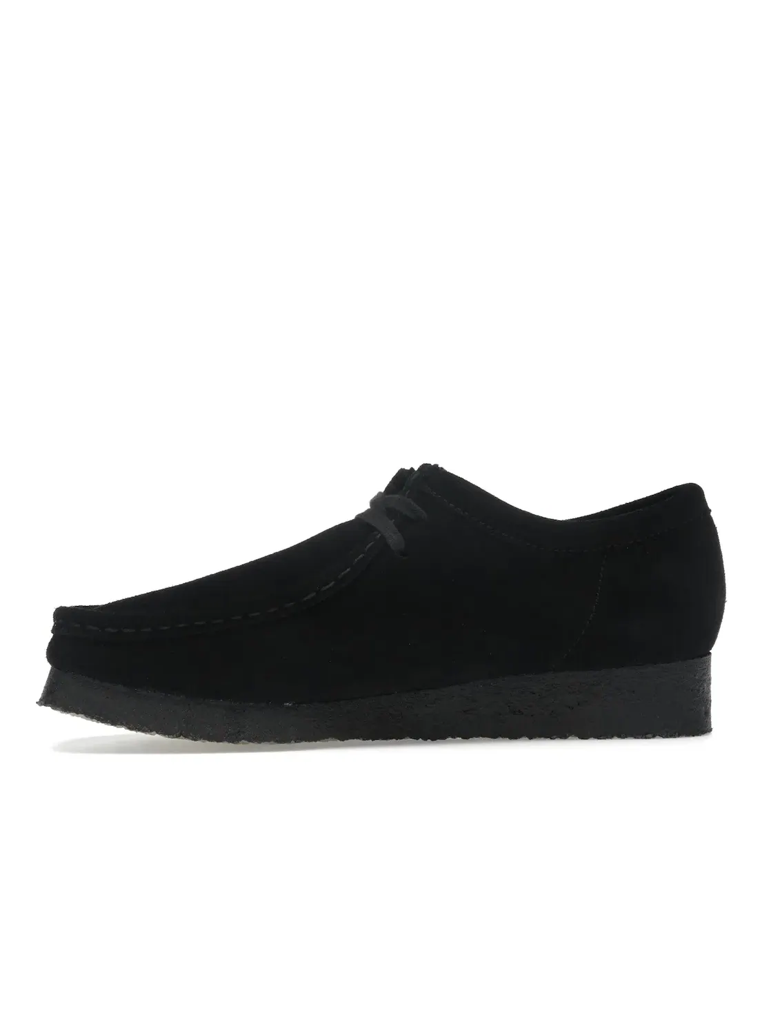 Мужские ботинки замшевые Clarks Originals Wallabee Boot Clarks — изображение 3 из 4, черный